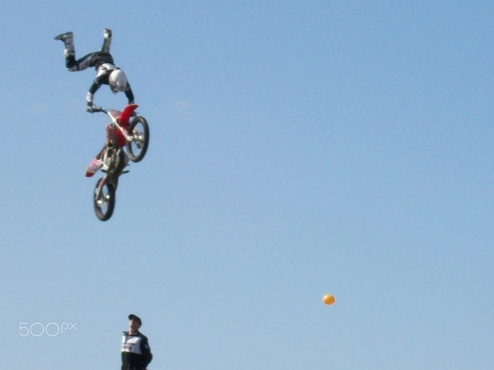 Kodak EASYSHARE C613 ZOOM DIGITAL CAMERA sample photo. Freestyle motocross photography