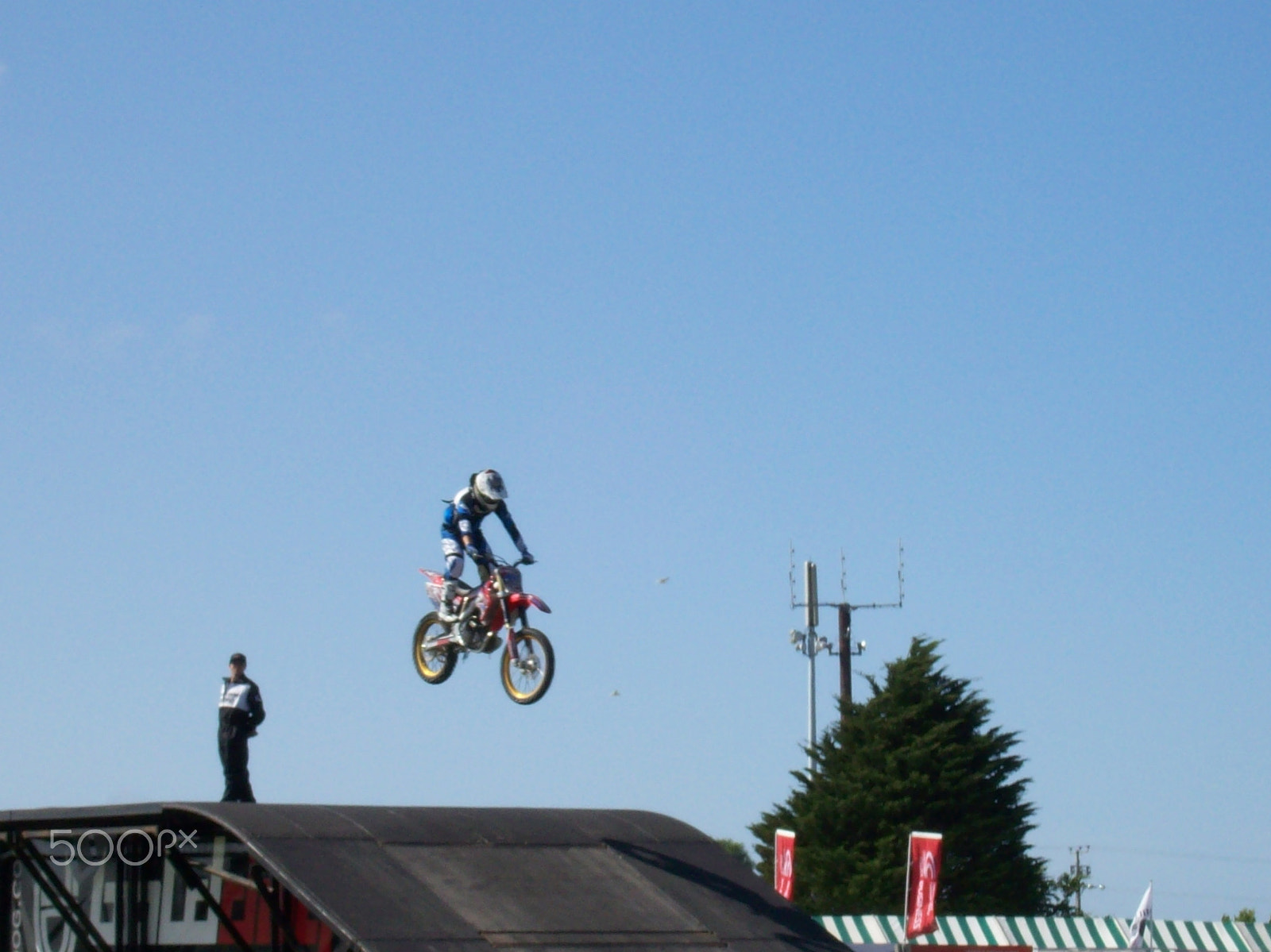 Kodak EASYSHARE C613 ZOOM DIGITAL CAMERA sample photo. Freestyle motocross photography