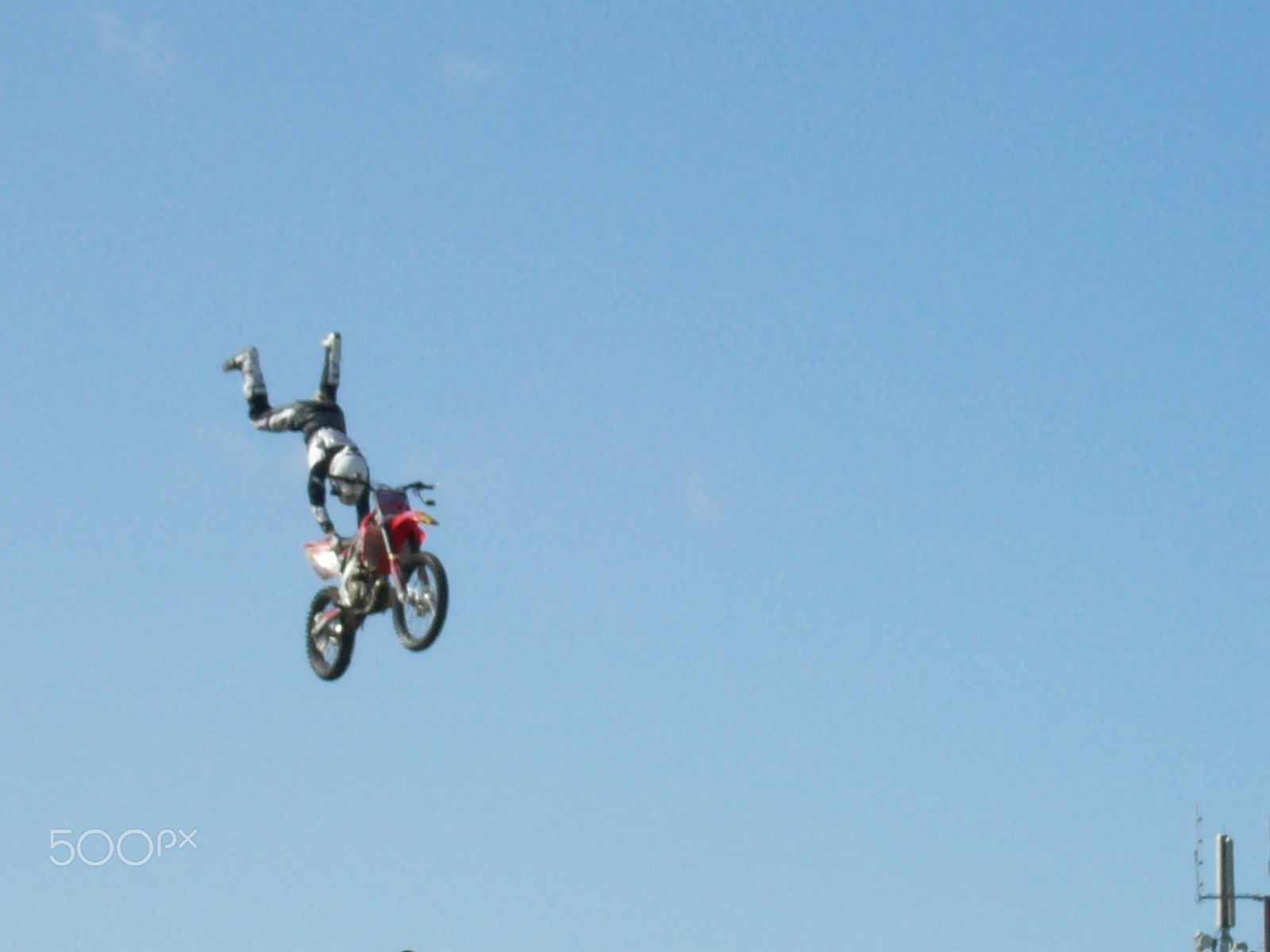 Kodak EASYSHARE C613 ZOOM DIGITAL CAMERA sample photo. Freestyle motocross photography