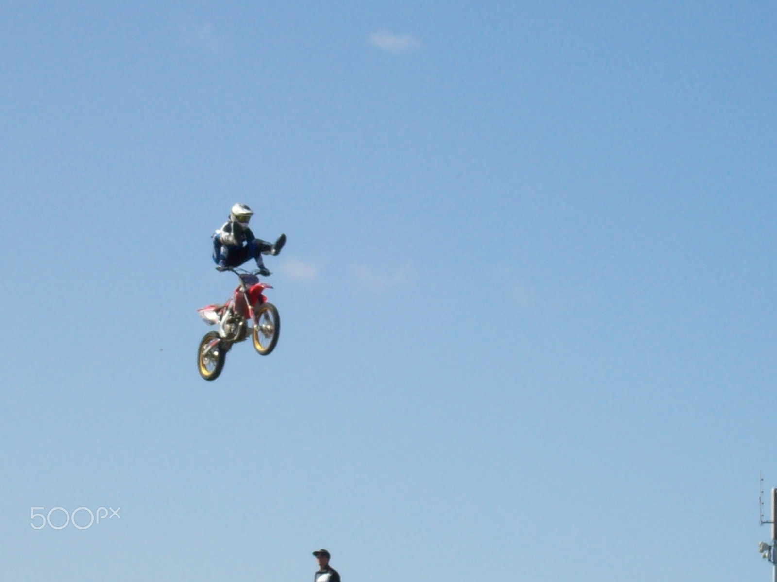 Kodak EASYSHARE C613 ZOOM DIGITAL CAMERA sample photo. Freestyle motocross photography