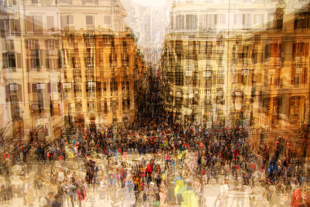 Canon EF-S 17-85mm F4-5.6 IS USM sample photo. Piazza di spagna photography