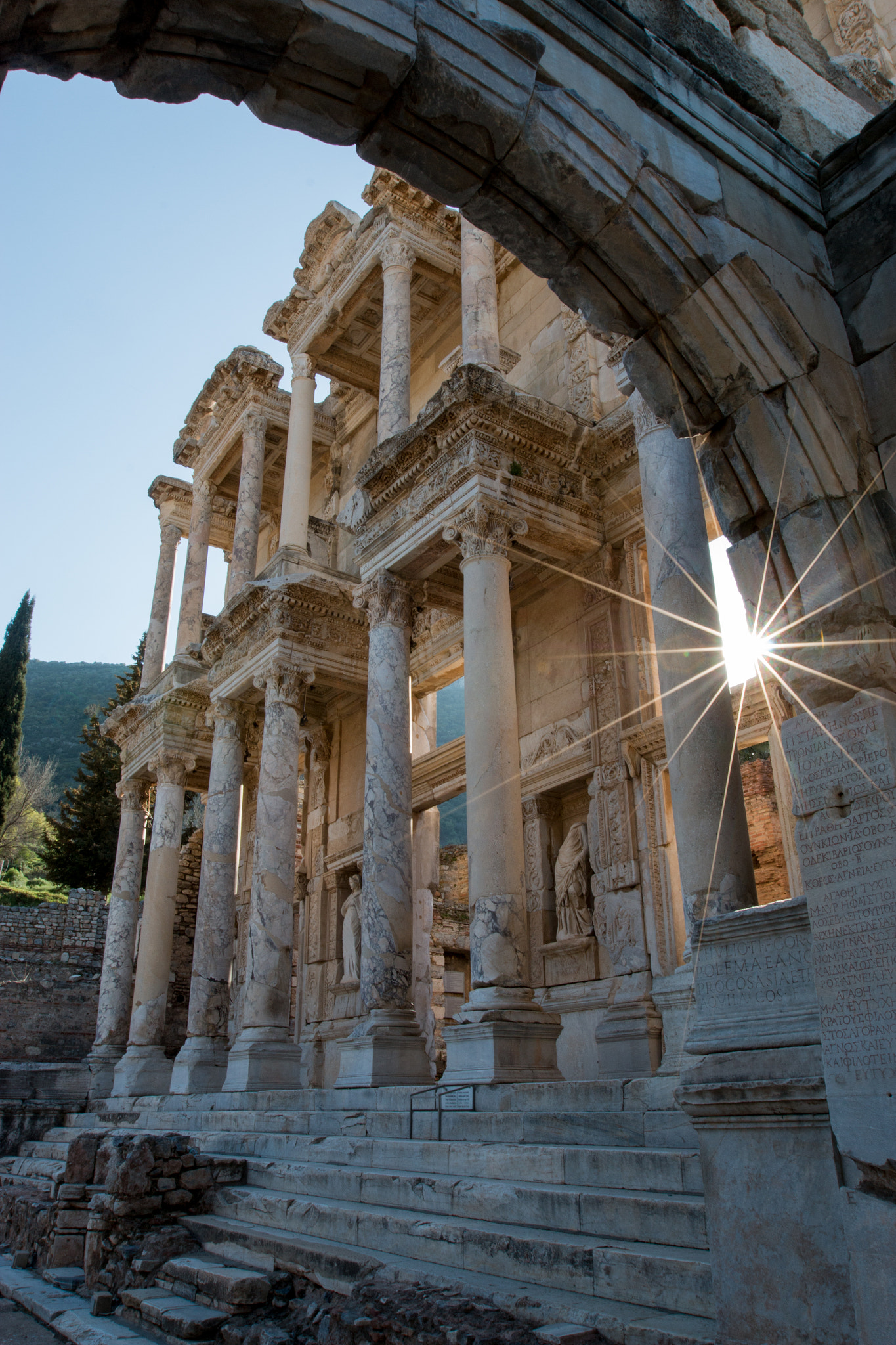 Canon EF 16-35mm F2.8L II USM sample photo. The great library of ephesos 2 photography
