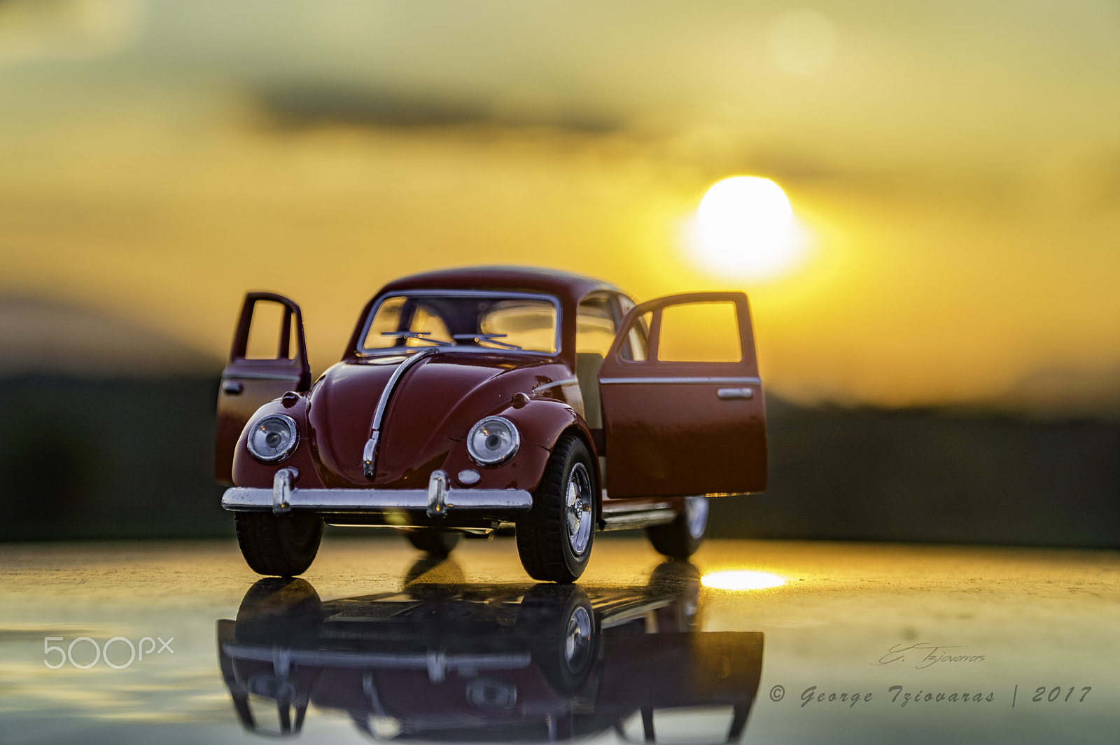 Nikon D3200 sample photo. Sunset, ioannina, vintage greece photography