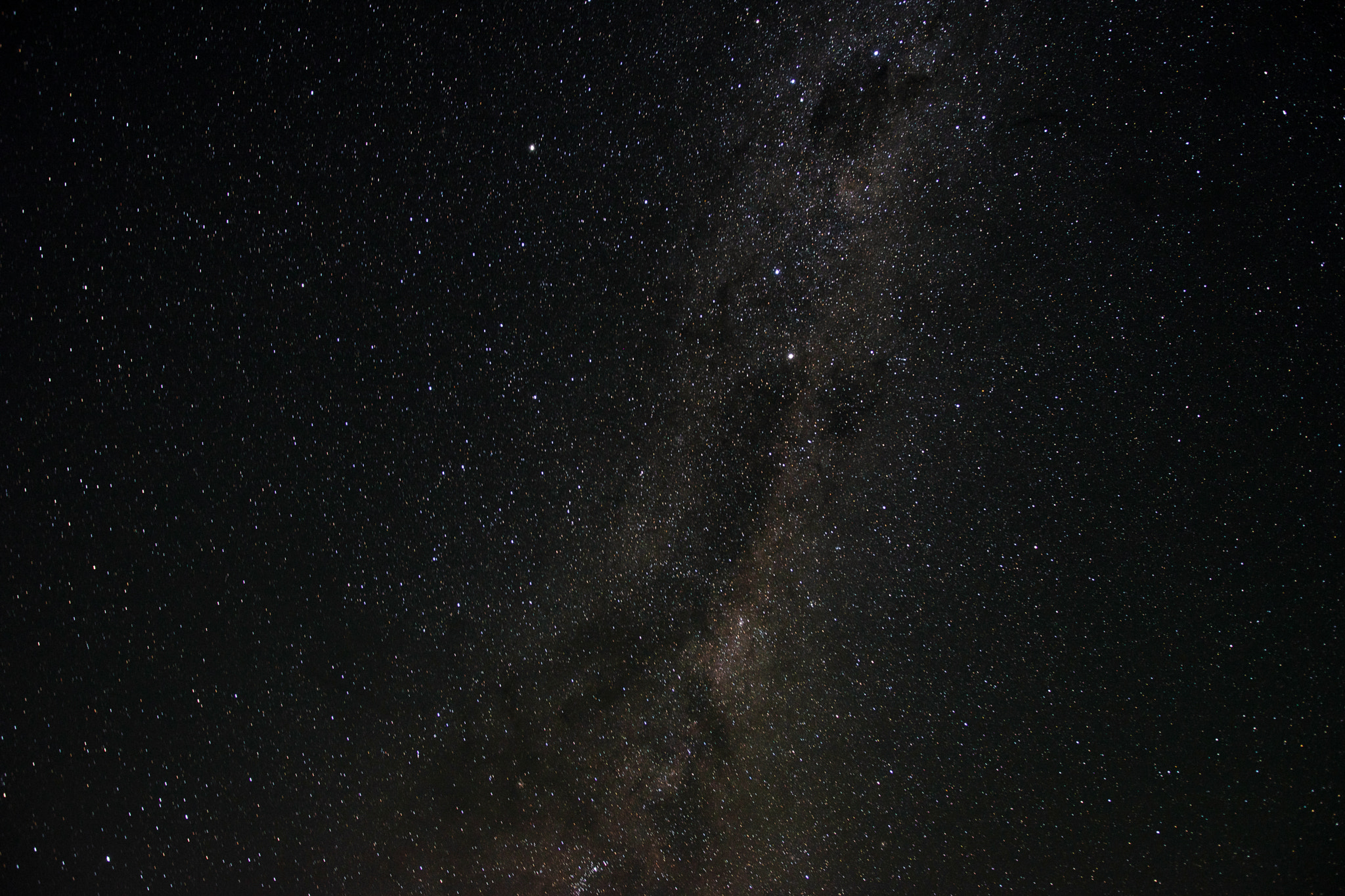 Nikon D5500 sample photo. Milky way photography