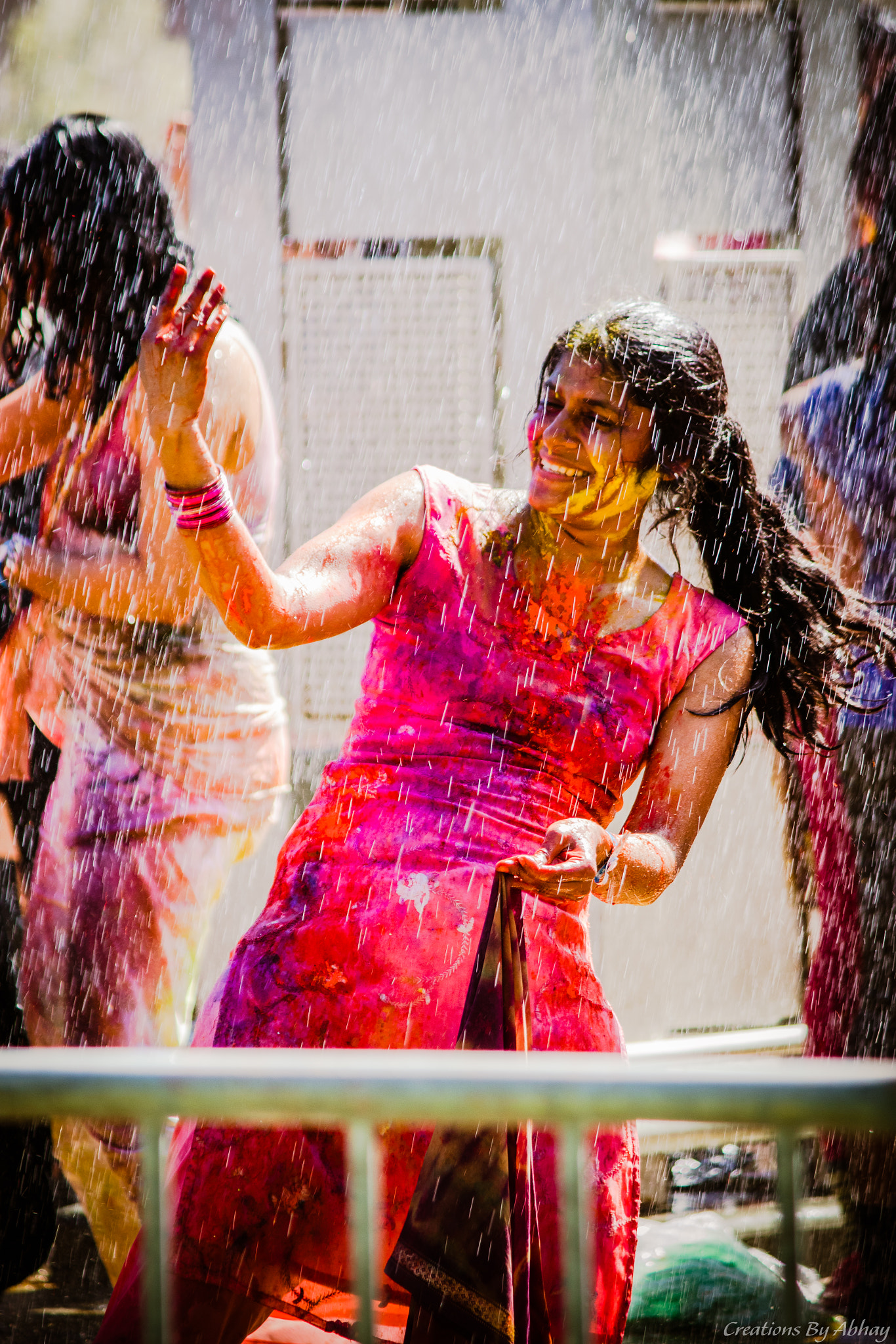 Canon EF-S 55-250mm F4-5.6 IS II sample photo. It's holi! photography