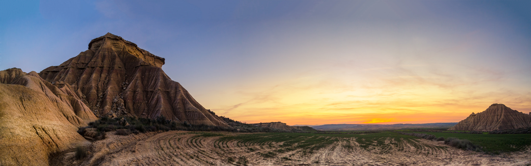 Nikon D7000 sample photo. Panoramic sunset photography