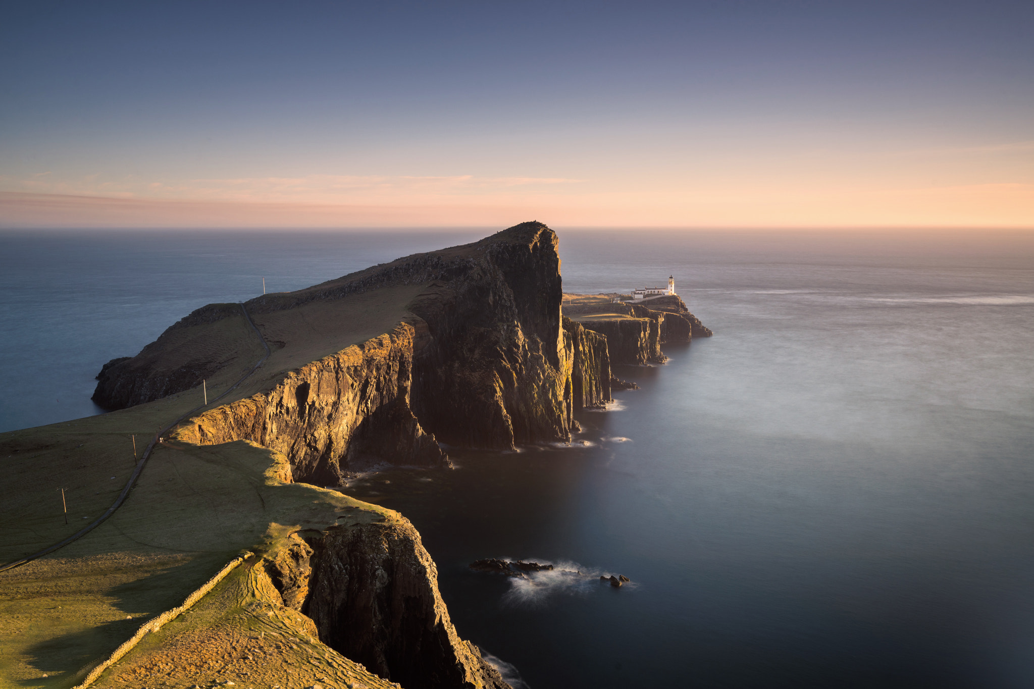 Nikon AF-S Nikkor 16-35mm F4G ED VR sample photo. Neist point photography