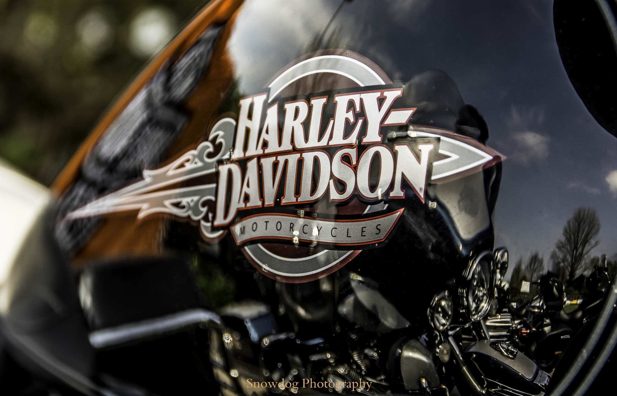 Nikon D5200 sample photo. Harley davidson impression photography