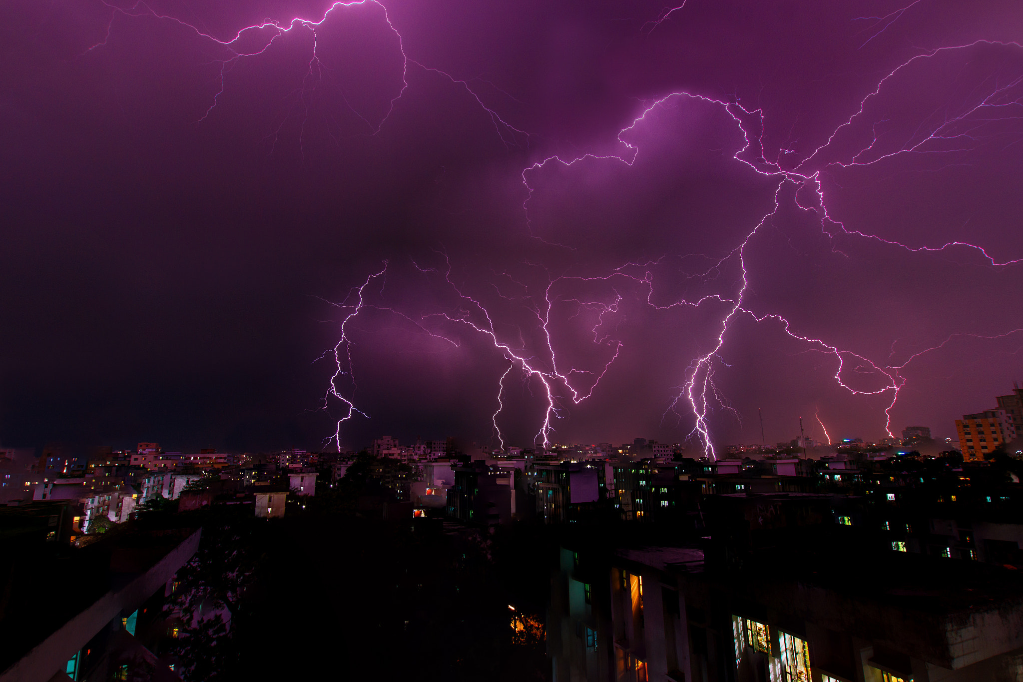 Canon EOS 70D sample photo. Thunder strike... photography