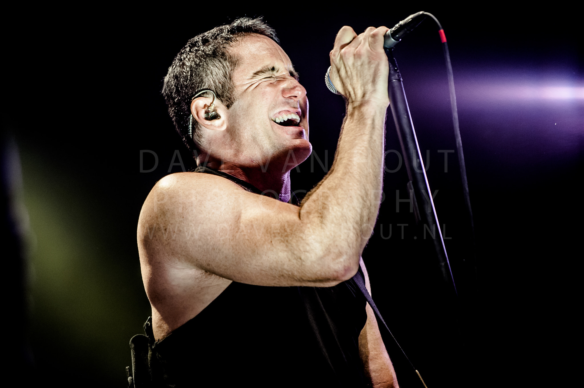 Nikon D700 sample photo. Nine inch nails lowlands photography