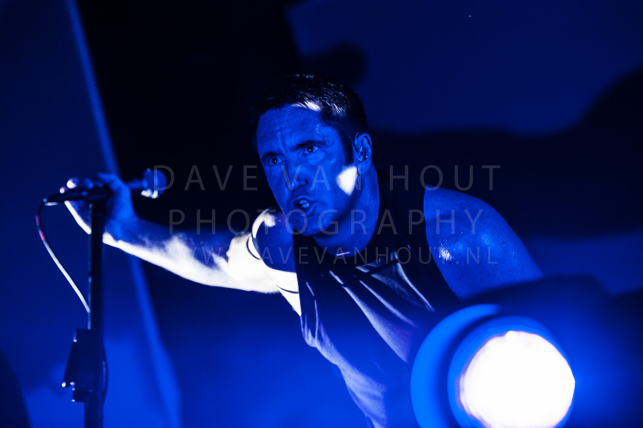 Nikon D700 sample photo. Nine inch nails lowlands photography