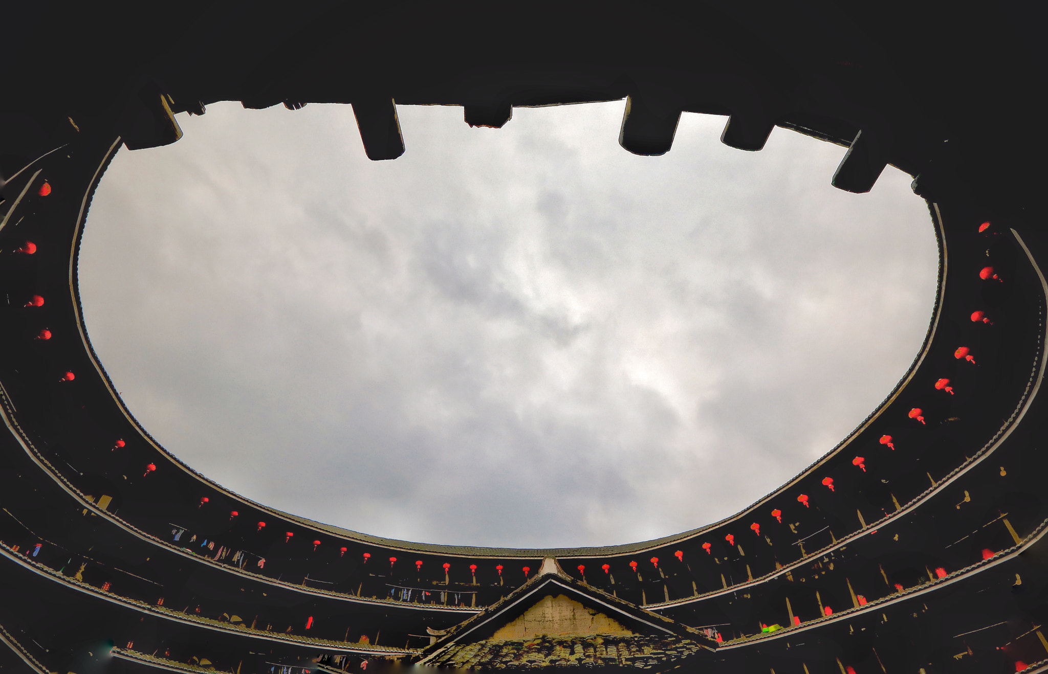 Canon EF 16-35mm F2.8L II USM sample photo. Tulou 福建土樓 photography