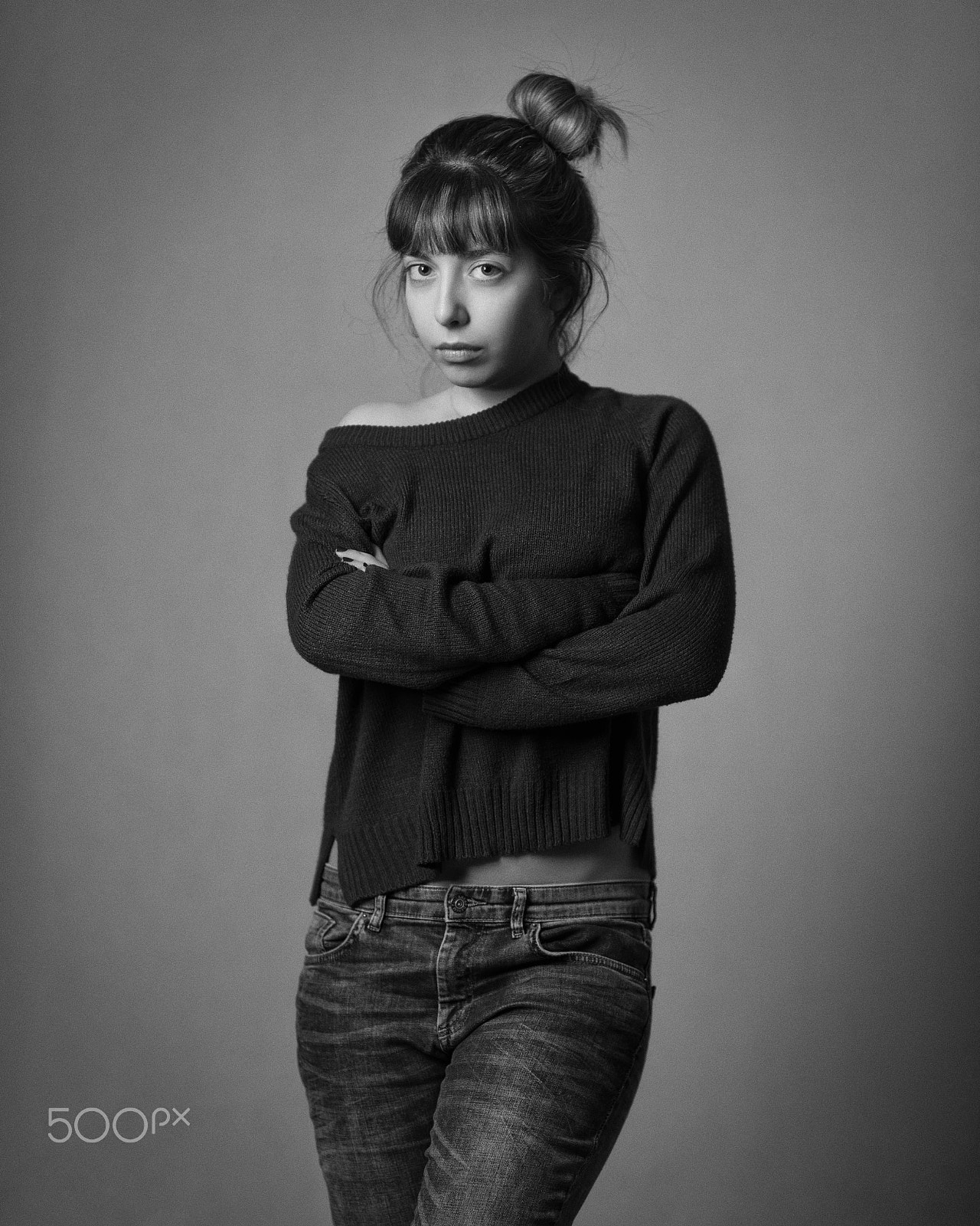 Nikon D750 + Sigma 105mm F2.8 EX DG Macro sample photo. Old style portrait photography