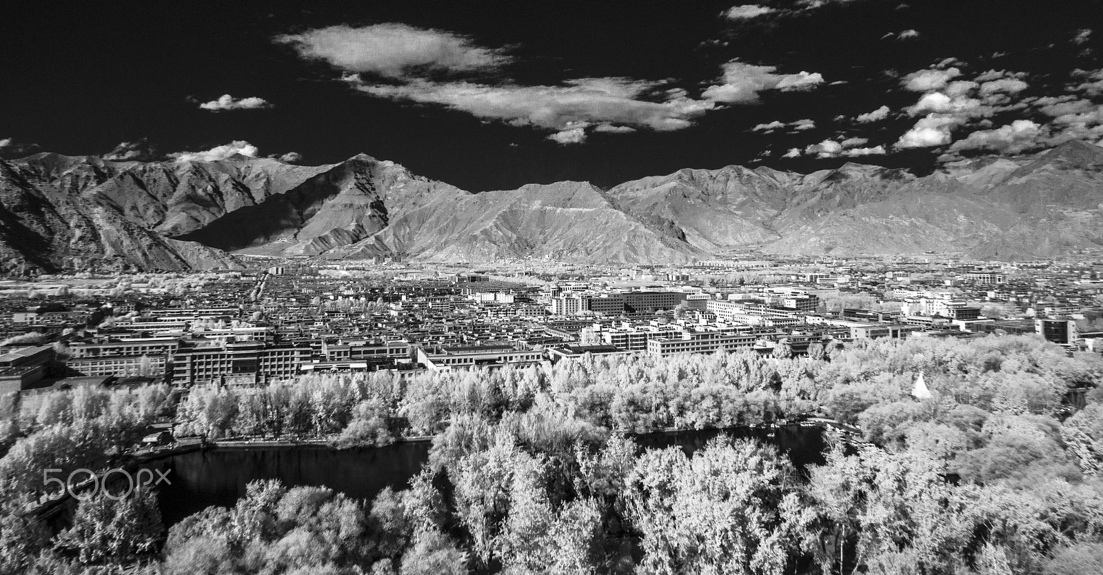 Canon EF 14mm F2.8L USM sample photo. Downtown lahsa, tibet. photography