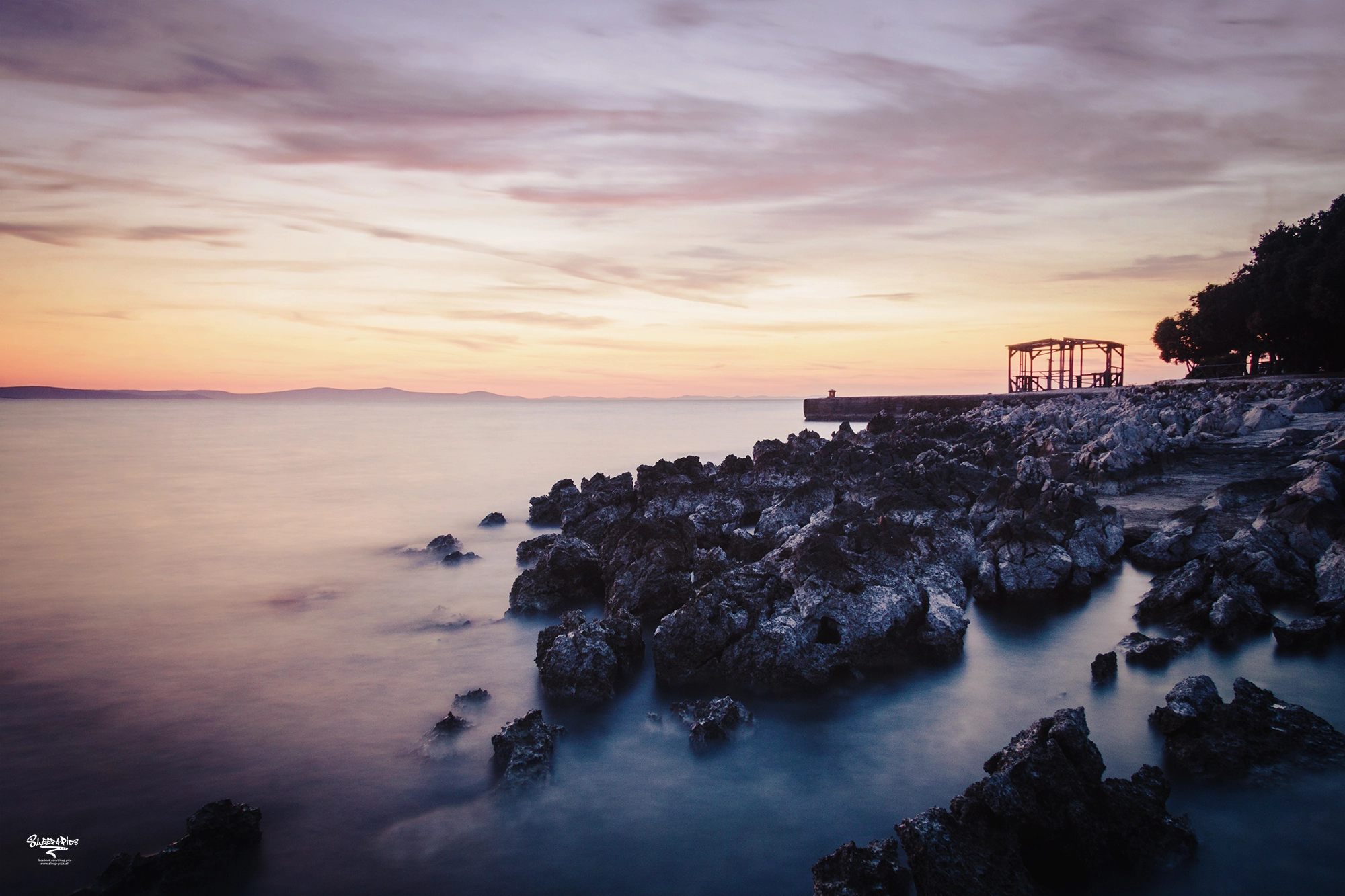 Canon EOS 60D + Canon EF-S 17-85mm F4-5.6 IS USM sample photo. Sunset in zadar photography