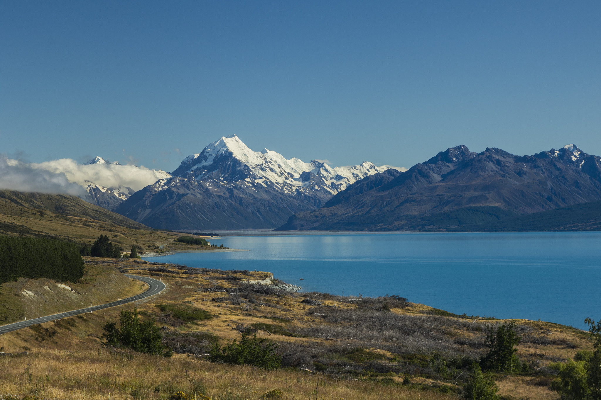 Canon EF 24-105mm F4L IS USM sample photo. Mount cook photography