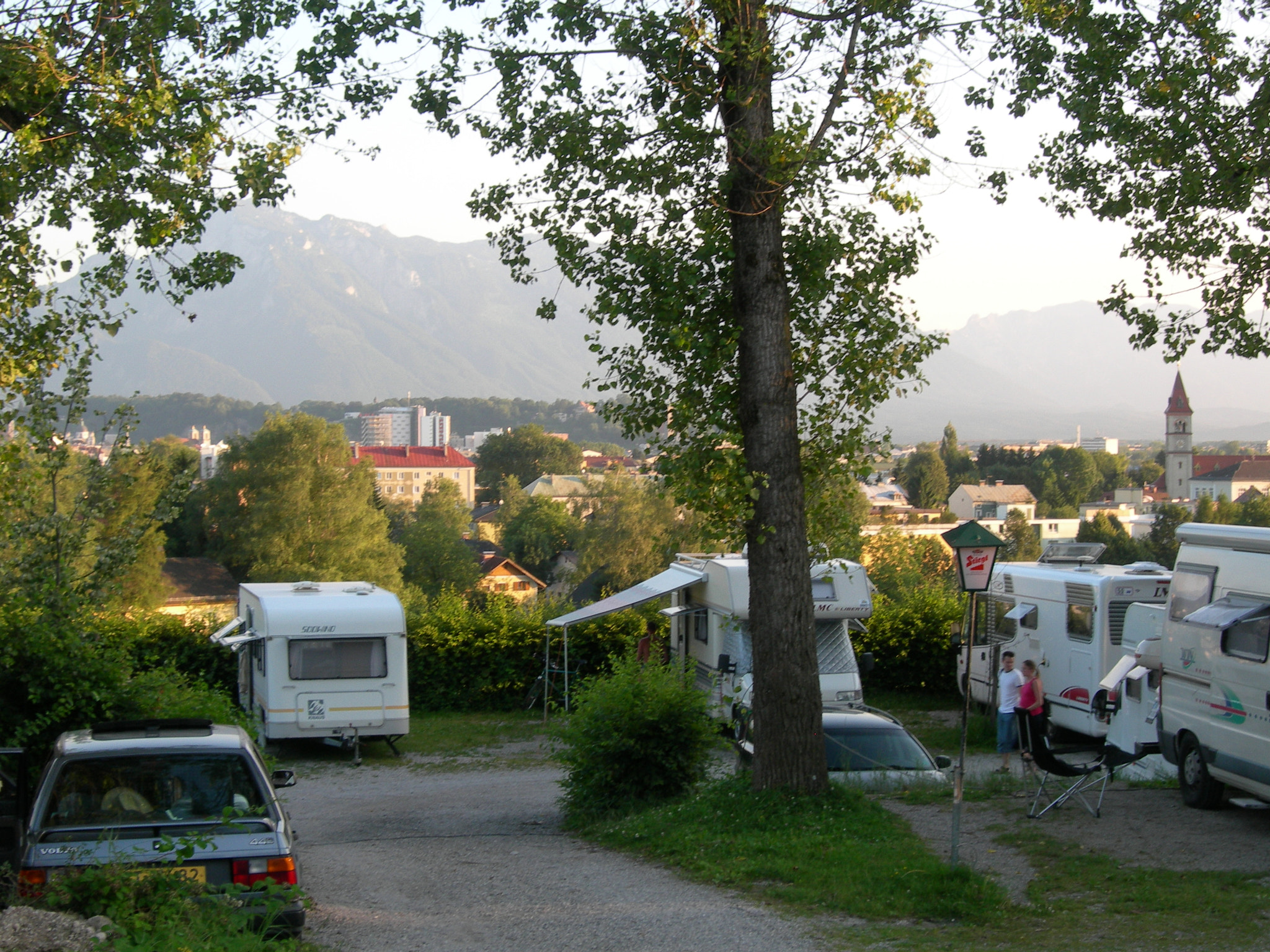 Nikon E7900 sample photo. Camping salzburg austrai photography