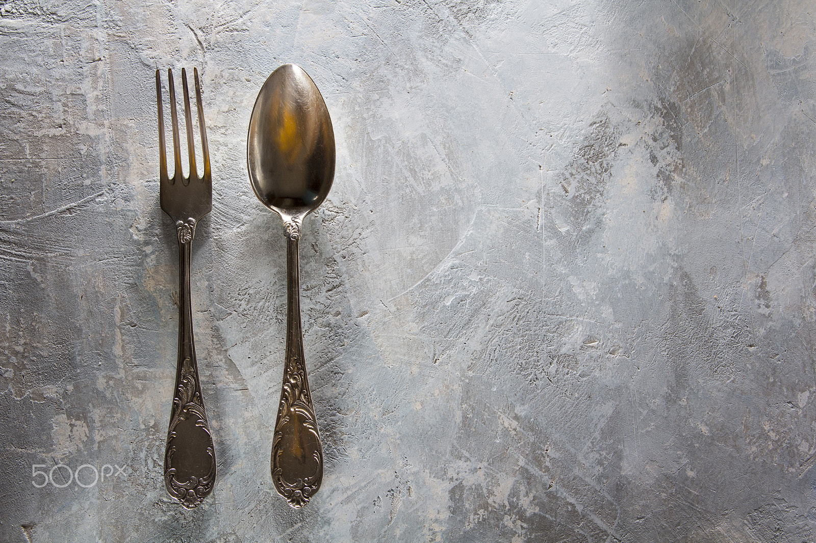 Canon EF 28-135mm F3.5-5.6 IS USM sample photo. Fork spoon vintage retro background photography
