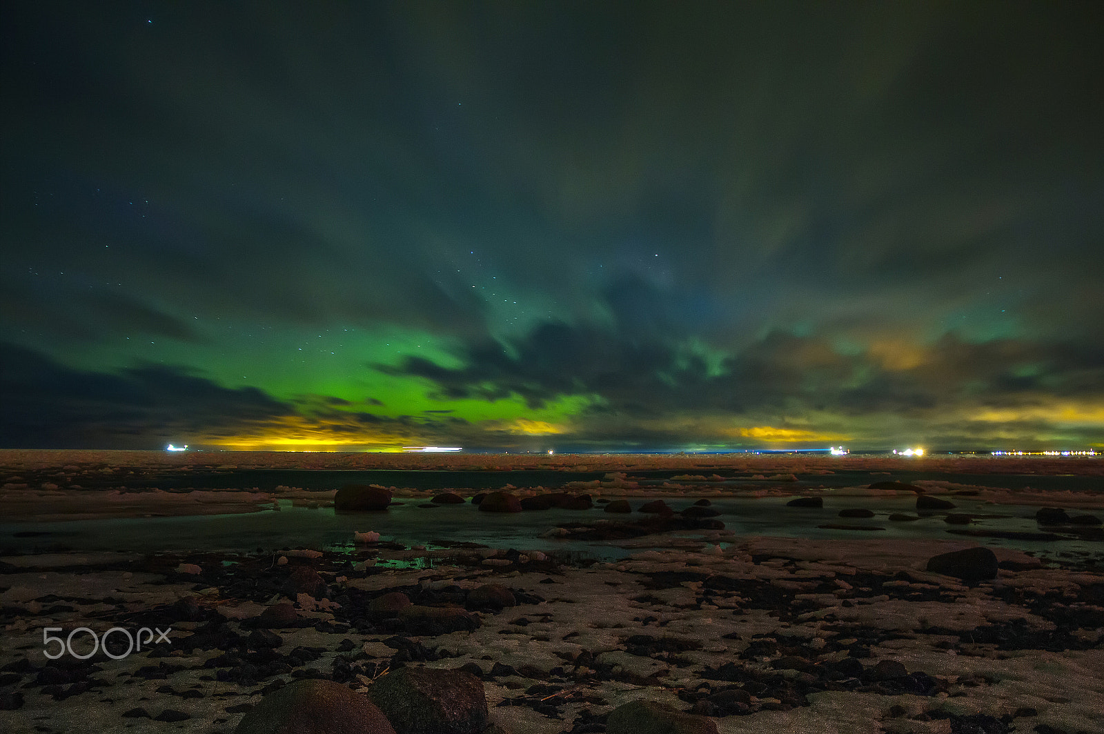 Canon EOS 60D sample photo. Northern lights photography