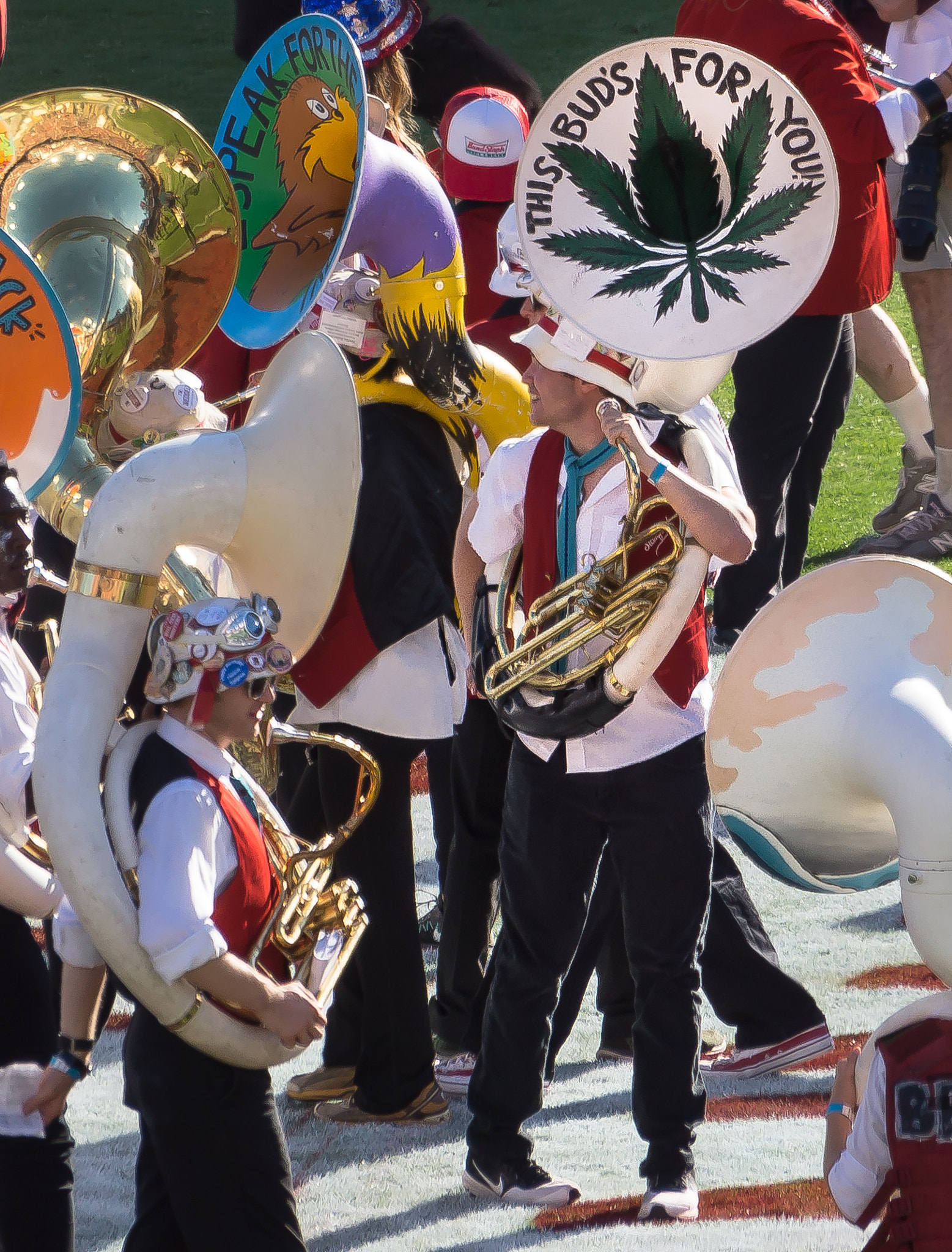 Sony Alpha NEX-7 sample photo. Stanford university palo alto california marching band photography