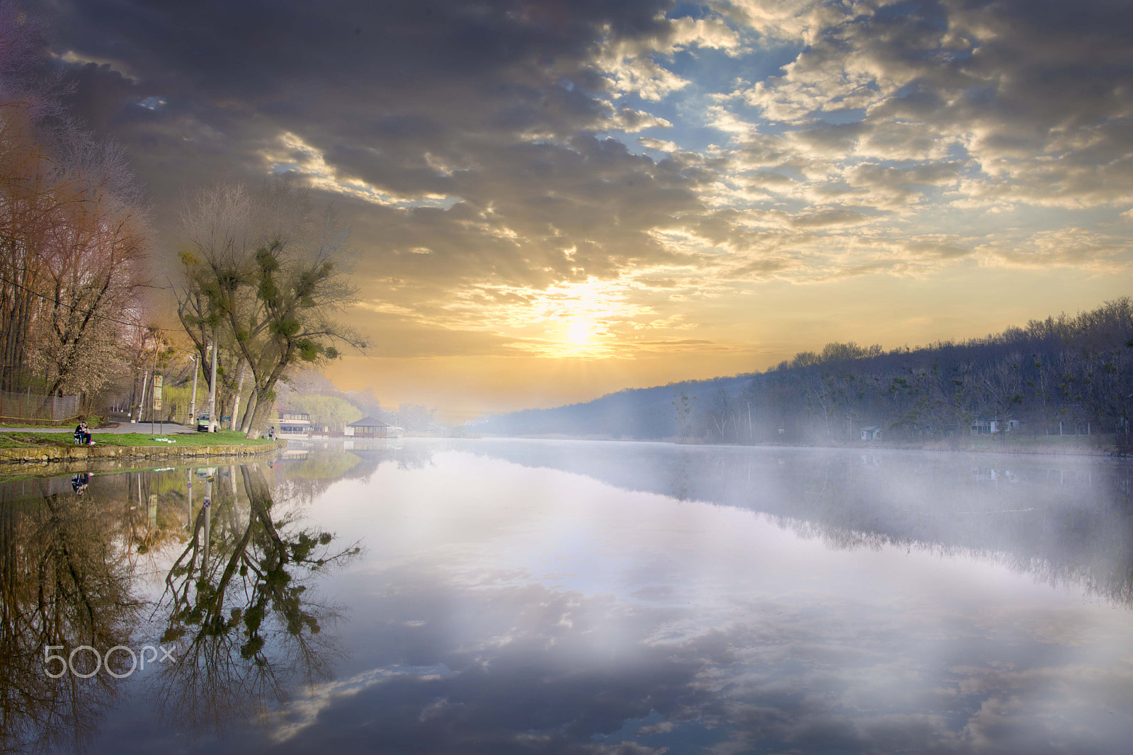 Sigma 18-35mm F1.8 DC HSM Art sample photo. Morning fishermen photography