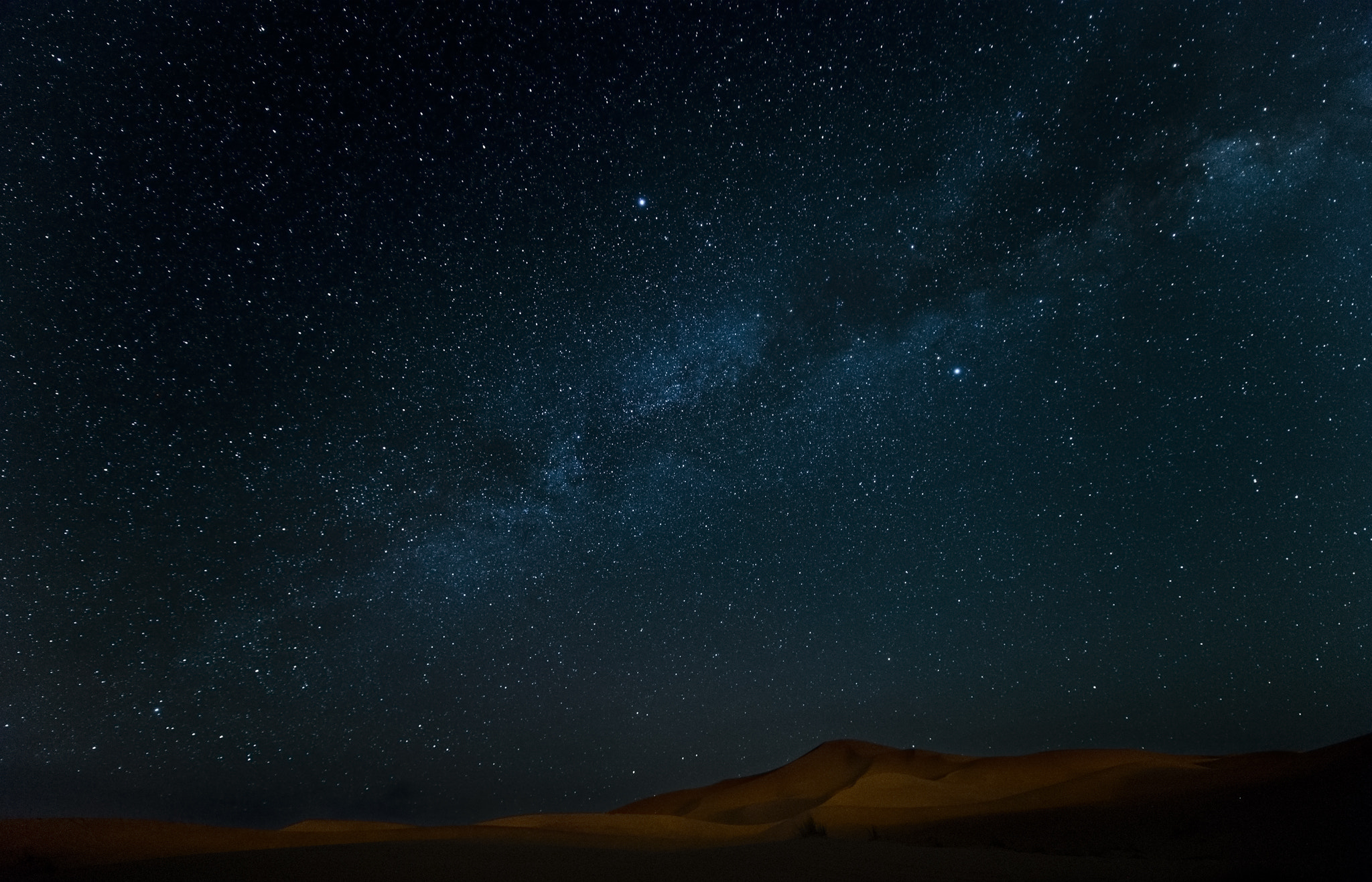 Nikon D4 sample photo. Desert by night photography