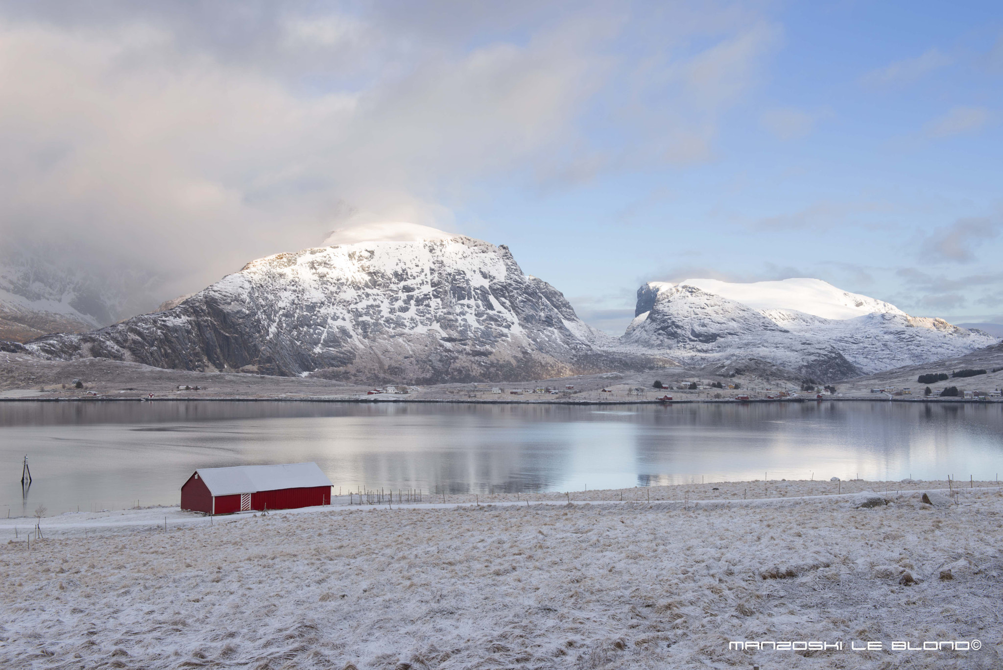 Nikon AF-S Nikkor 24-70mm F2.8G ED sample photo. Looking towards the moltinden mountain photography