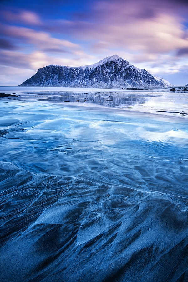 Nikon AF-S Nikkor 16-35mm F4G ED VR sample photo. Sand structures photography