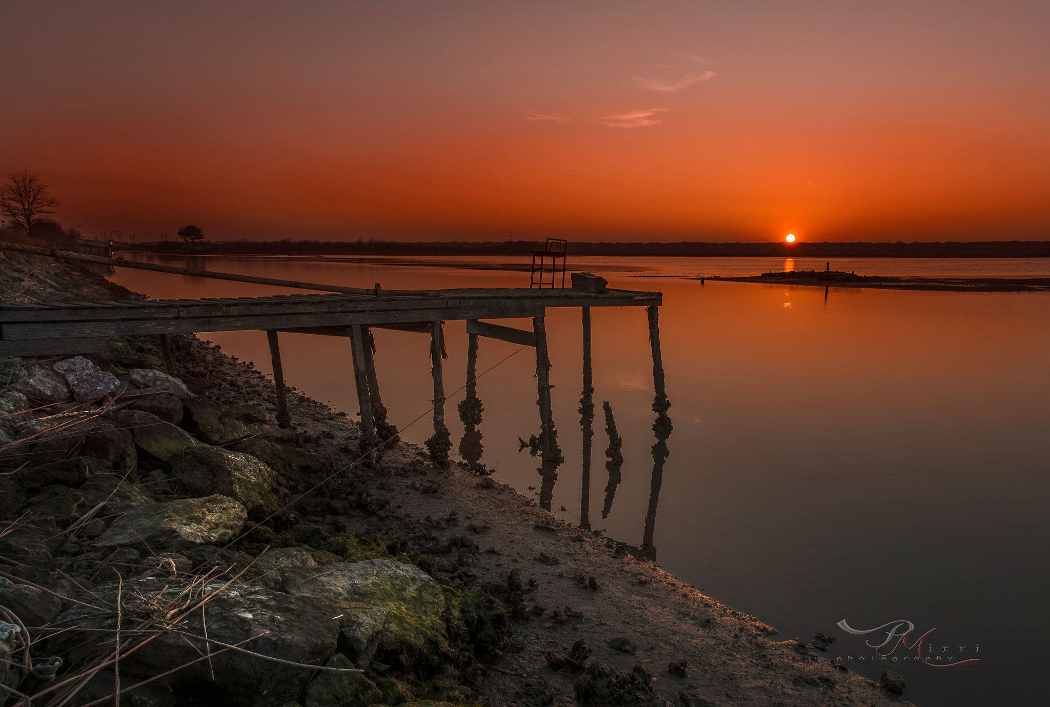 Nikon D610 + Tamron SP 24-70mm F2.8 Di VC USD sample photo. Sunset of "fire" photography