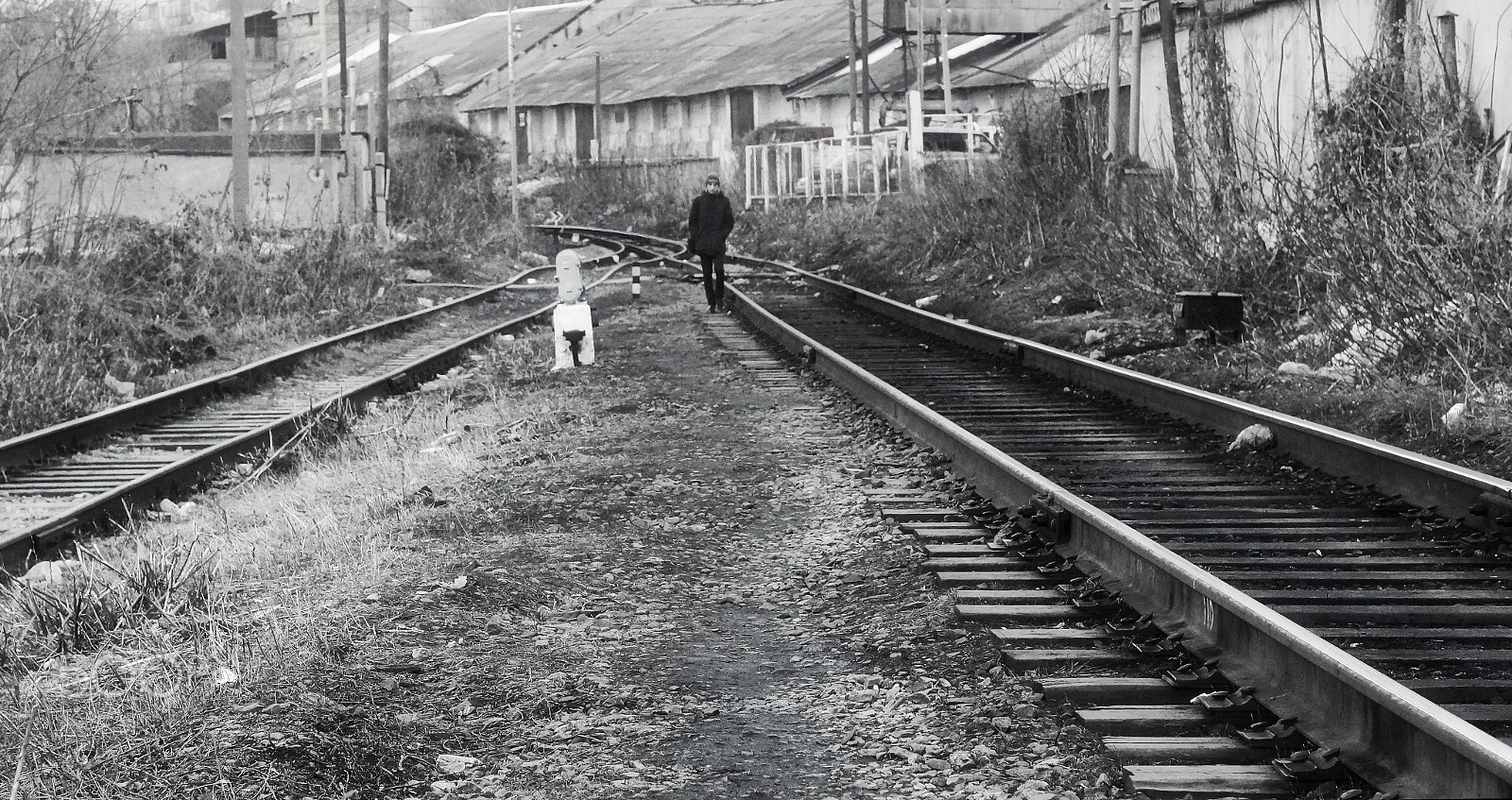 Sony SLT-A65 (SLT-A65V) + Sony 50mm F1.4 sample photo. Railroad photography