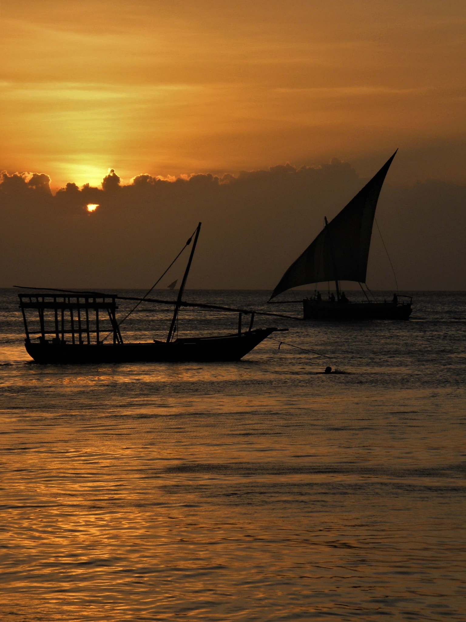 Fujifilm FinePix S8000fd sample photo. Zanzibar sunset photography