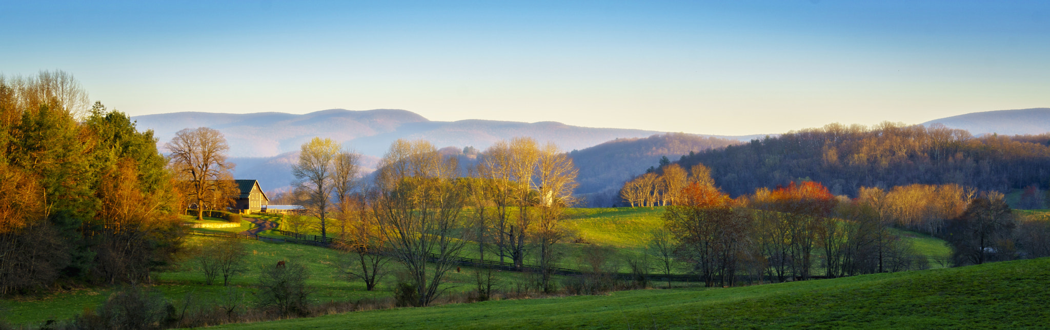 Sony FE 70-300mm F4.5-5.6 G OSS sample photo. Shenandoah daybreak photography