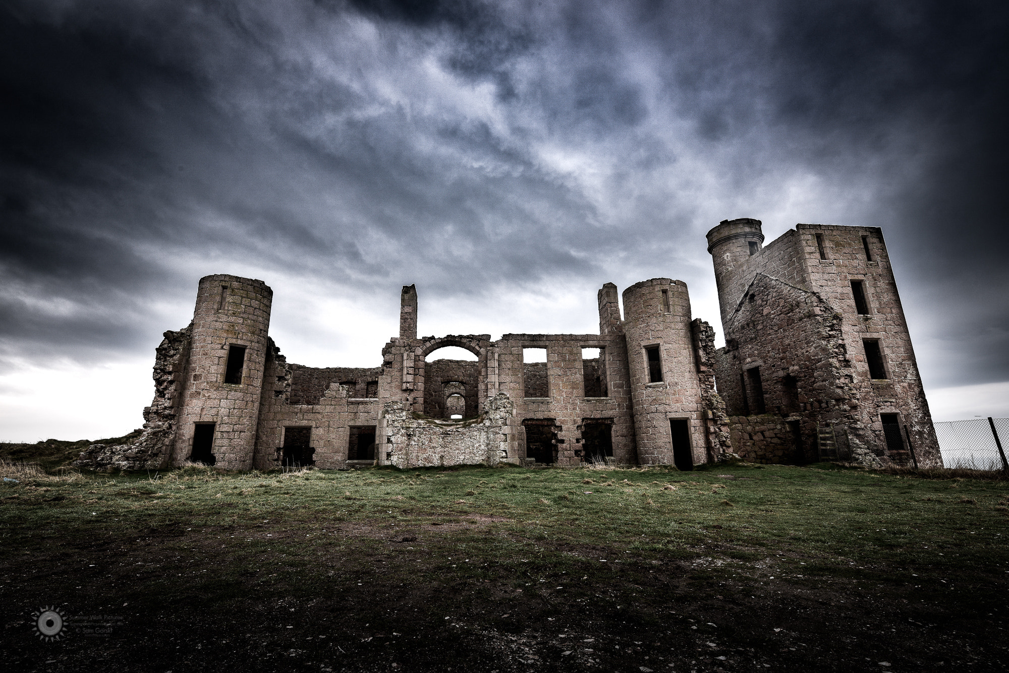 Tamron SP 15-30mm F2.8 Di VC USD sample photo. Slains castle 1 (dracula inspiration) photography