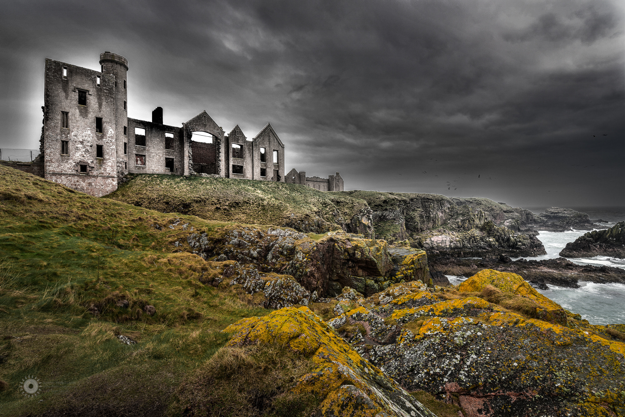 Tamron SP 15-30mm F2.8 Di VC USD sample photo. Slains castle 2 (dracula inspiration) photography