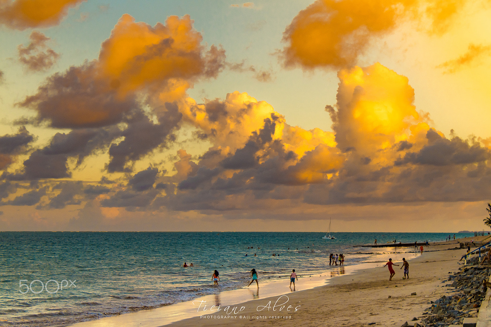 Canon EF-S 18-55mm F3.5-5.6 III sample photo. Sea of cabedello photography