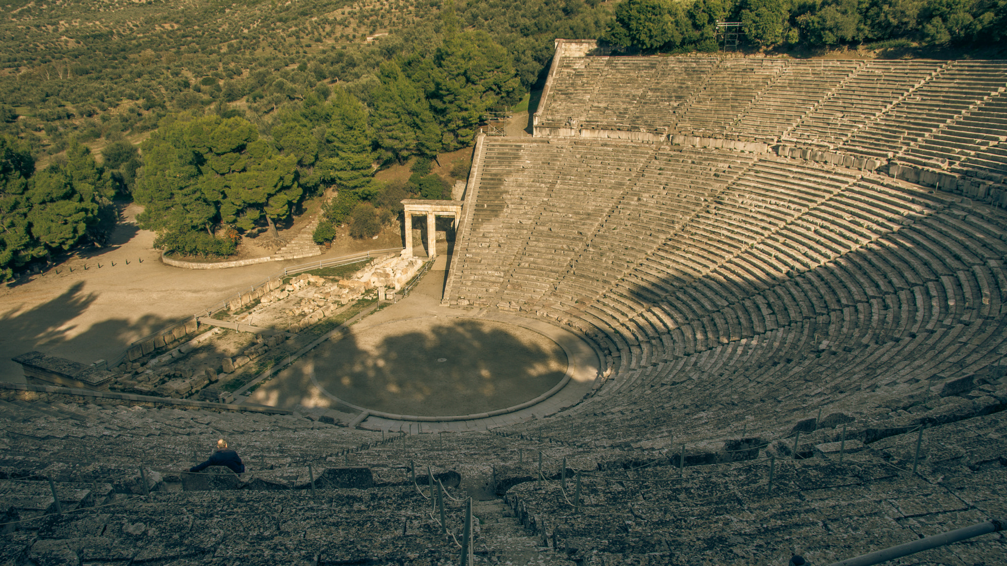 Nikon D7200 + Sigma 17-50mm F2.8 EX DC OS HSM sample photo. Ancient theatre of epidaurus,greece photography