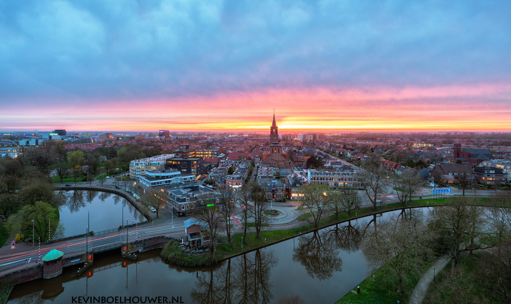 Nikon AF-S Nikkor 16-35mm F4G ED VR sample photo. De oldehove sunset photography