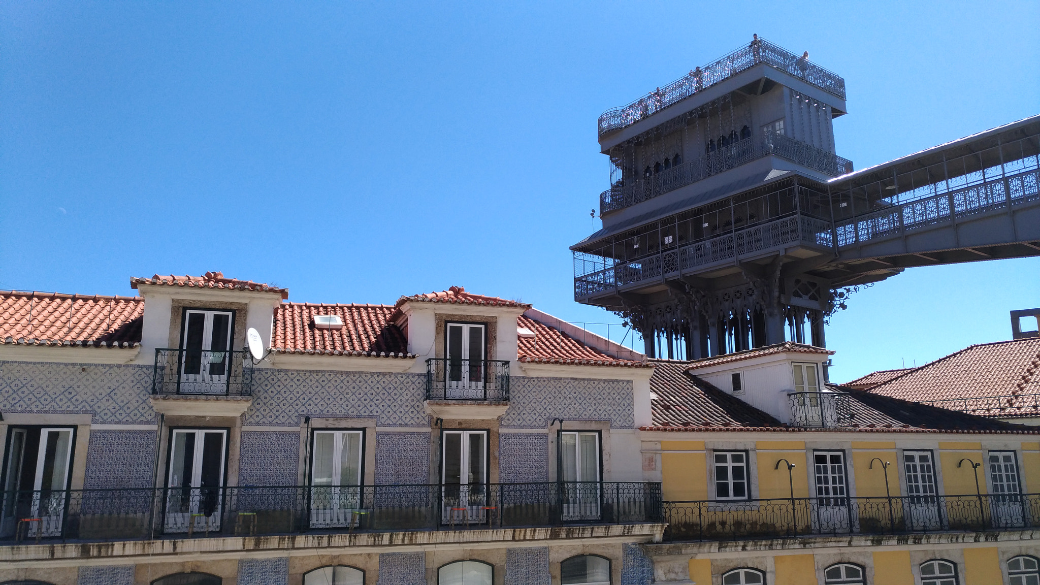 ASUS ZenFone 3 (ZE552KL) sample photo. Elevador sta. justa, lisboa photography