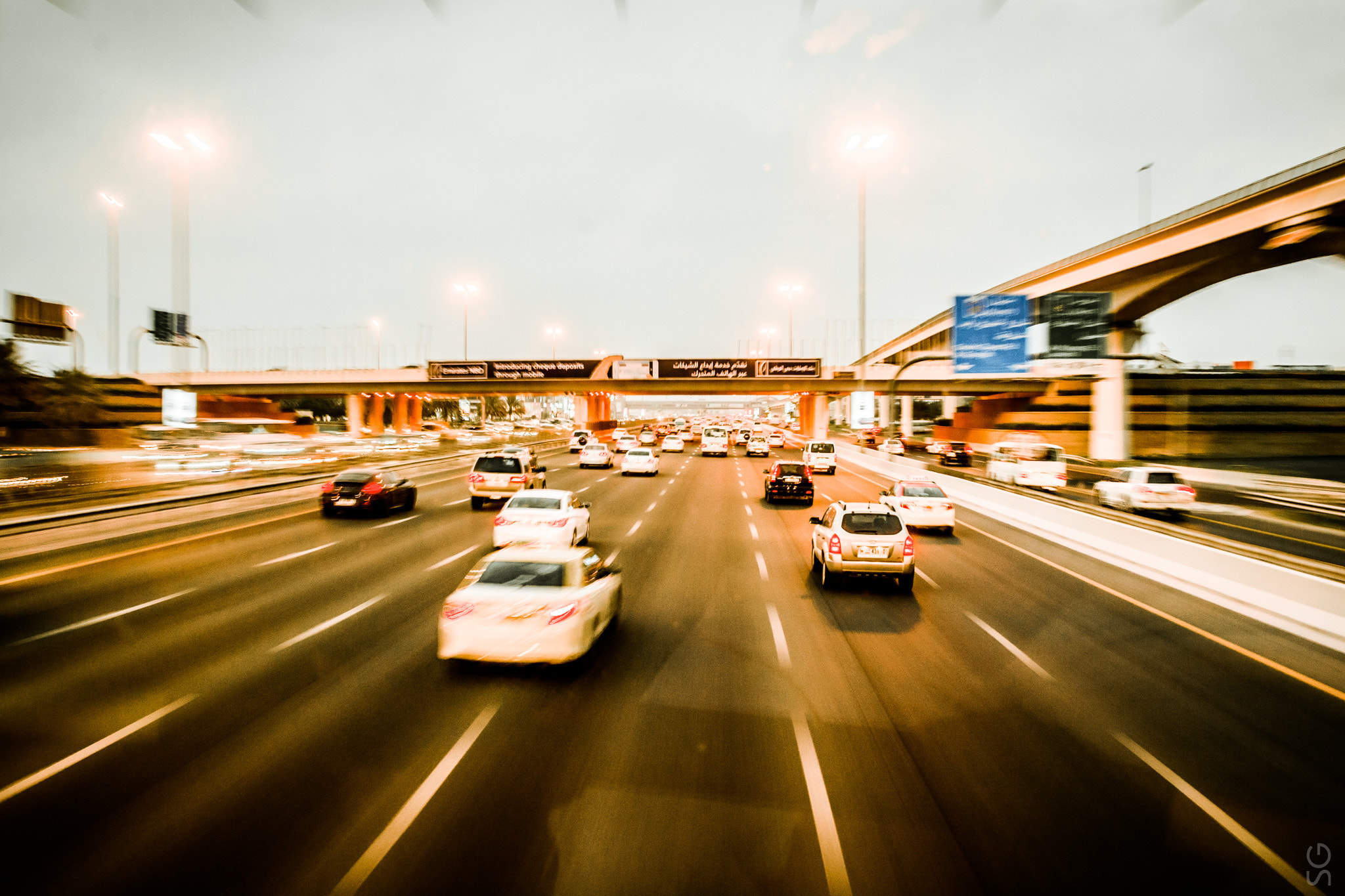 Nikon D7100 sample photo. Dubai rush hour photography