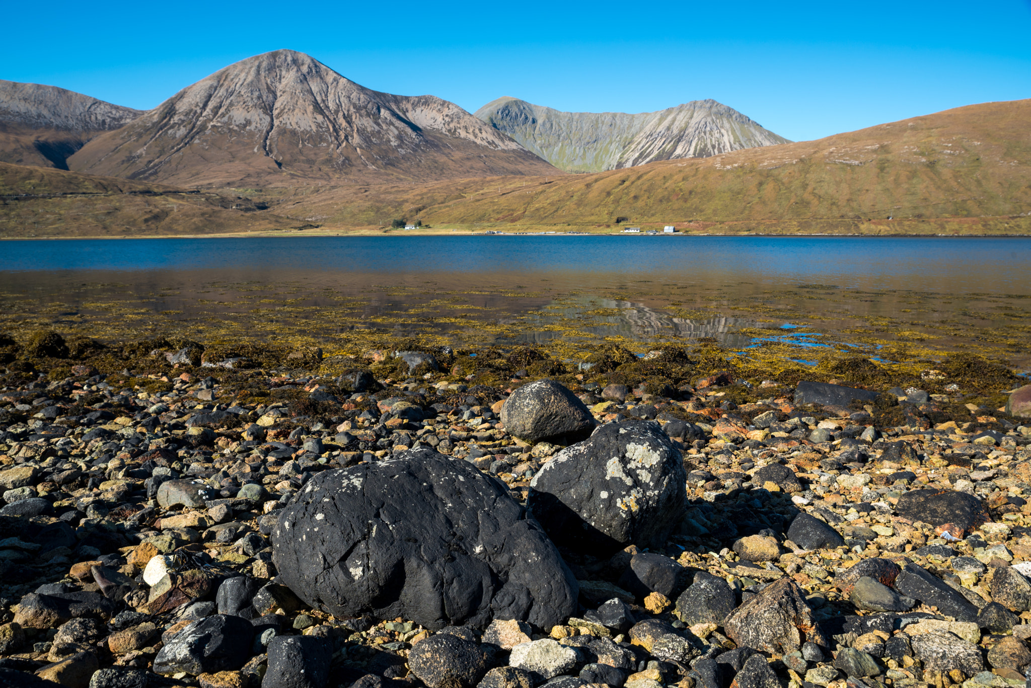Tamron SP 24-70mm F2.8 Di VC USD sample photo. Glamaig across loch ainort, isle of skye photography