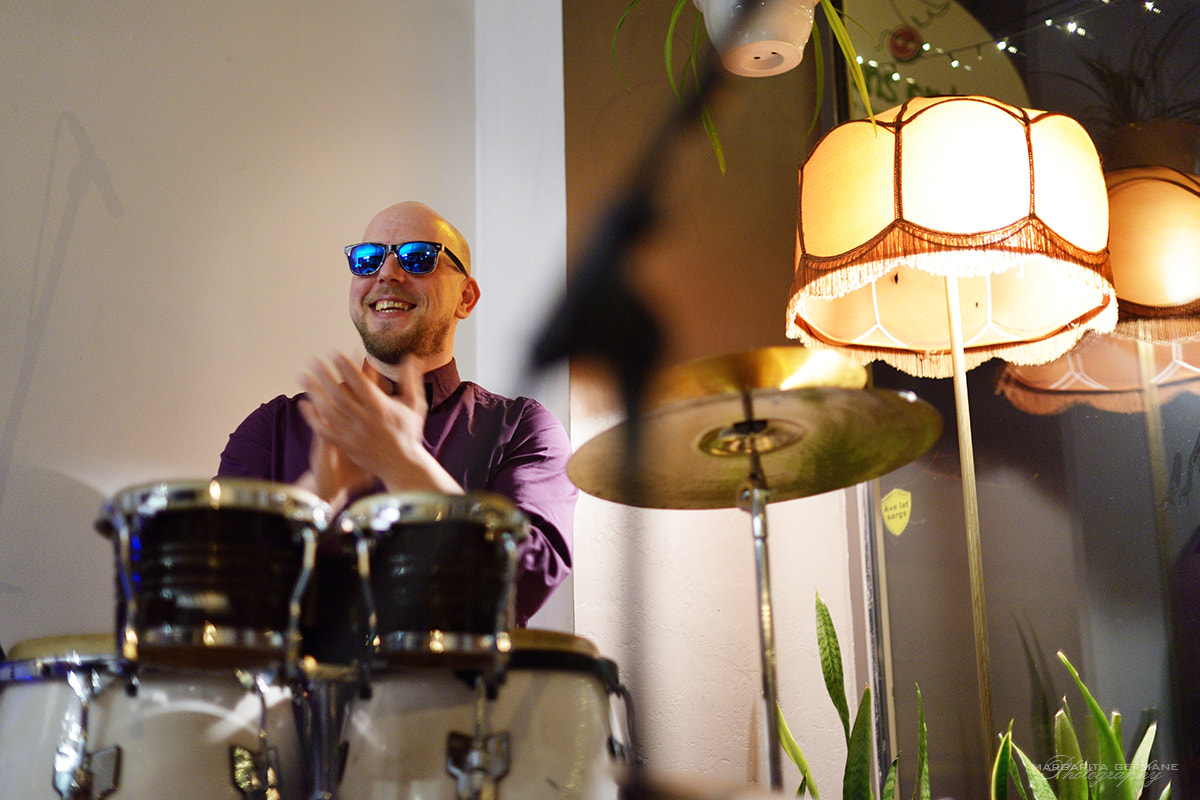 Nikon D610 sample photo. Percussionist from elements photography