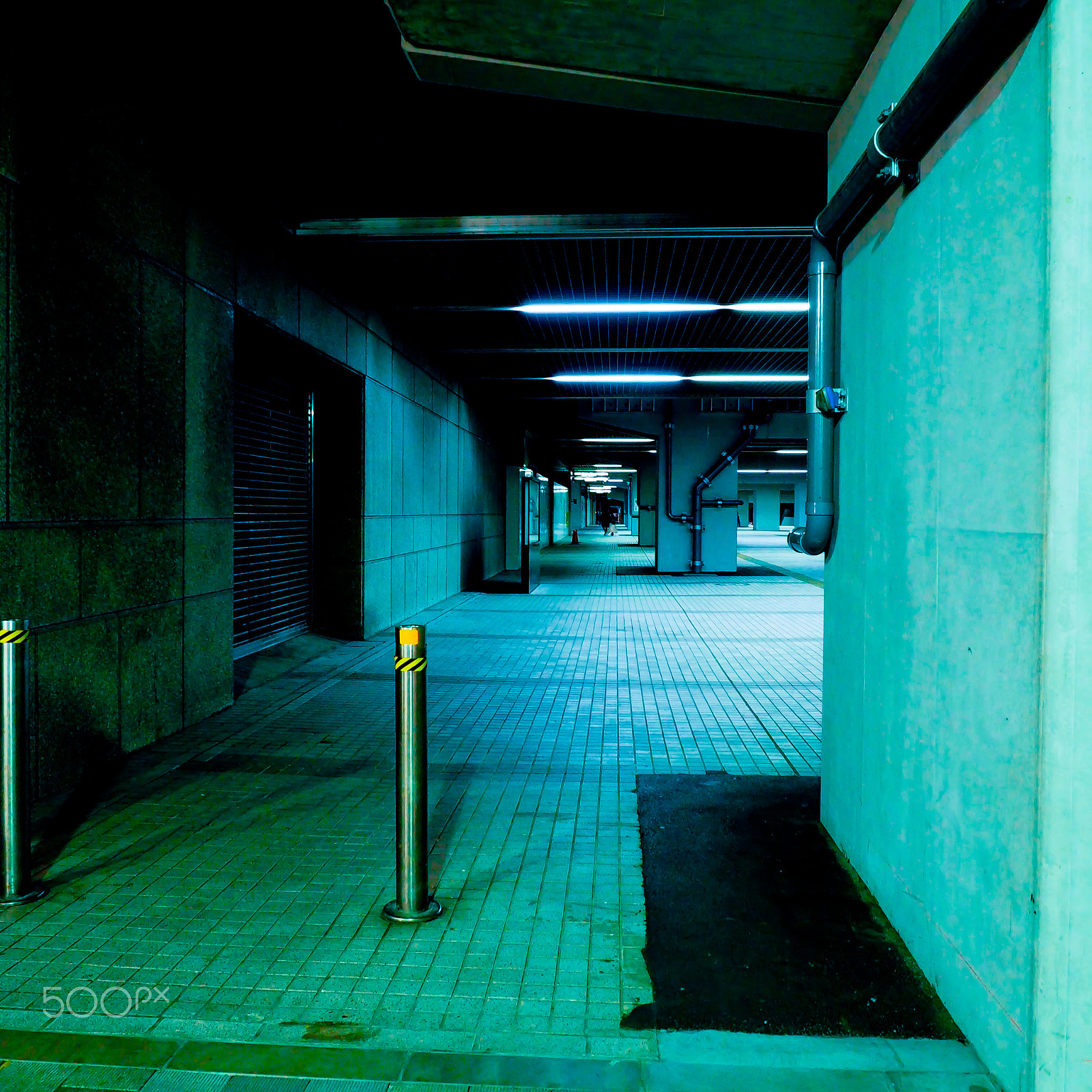 Olympus OM-D E-M1 sample photo. Underground of city hall tokyo photography