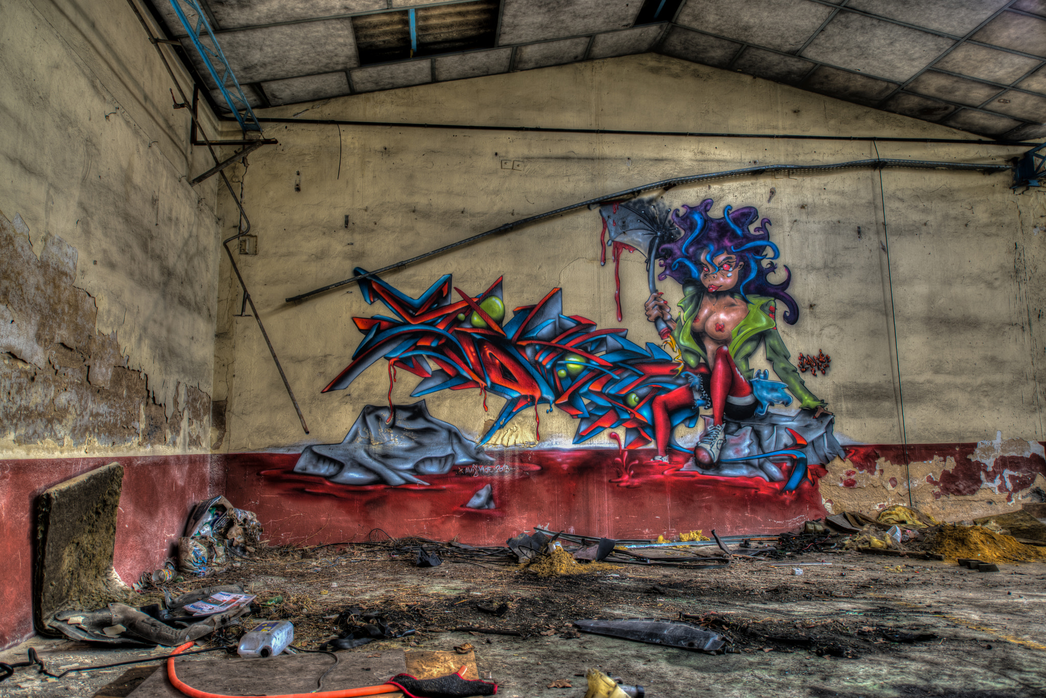 Nikon AF-S Nikkor 14-24mm F2.8G ED sample photo. Urbex la couronne photography