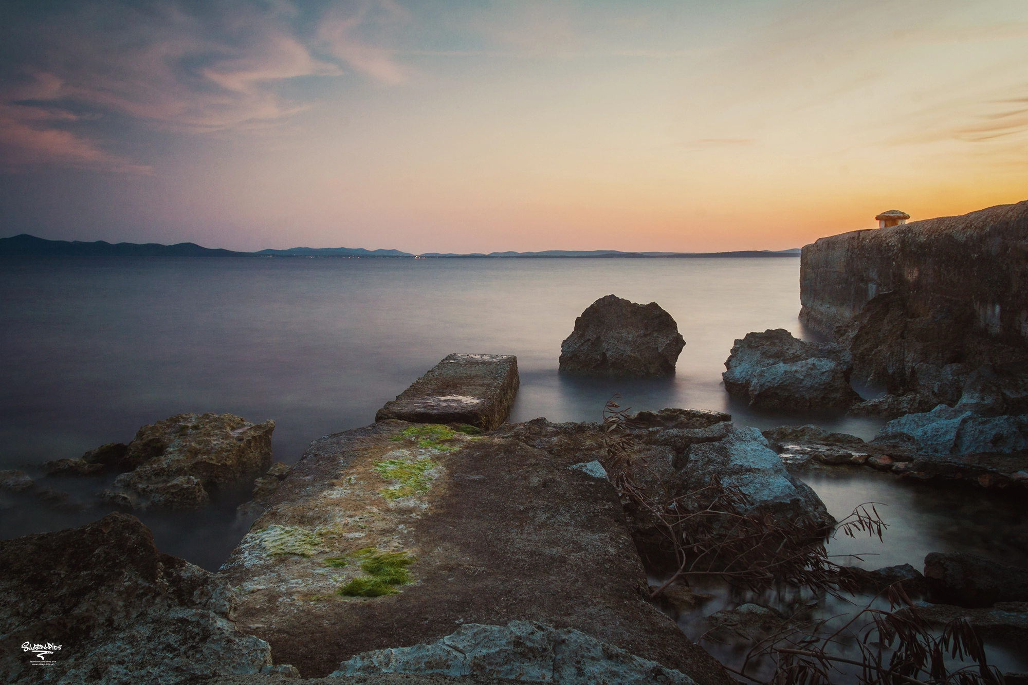 Canon EF-S 17-85mm F4-5.6 IS USM sample photo. Sunset in zadar 2 photography