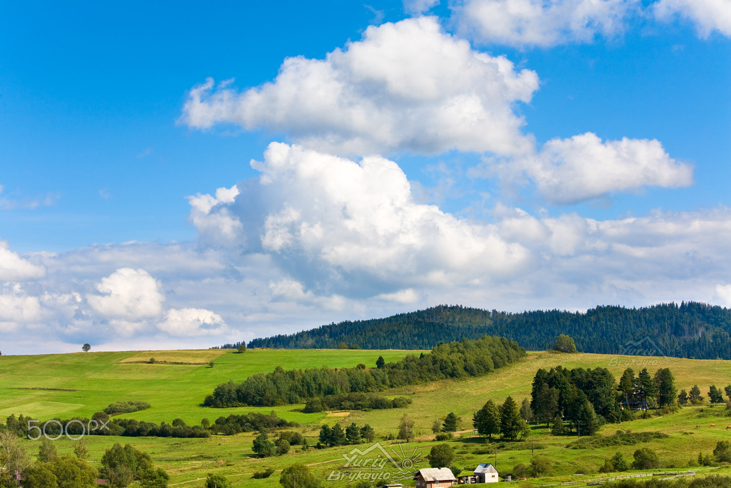 Canon EOS 5D + Canon EF 70-200mm F4L IS USM sample photo. Summer mountain view photography