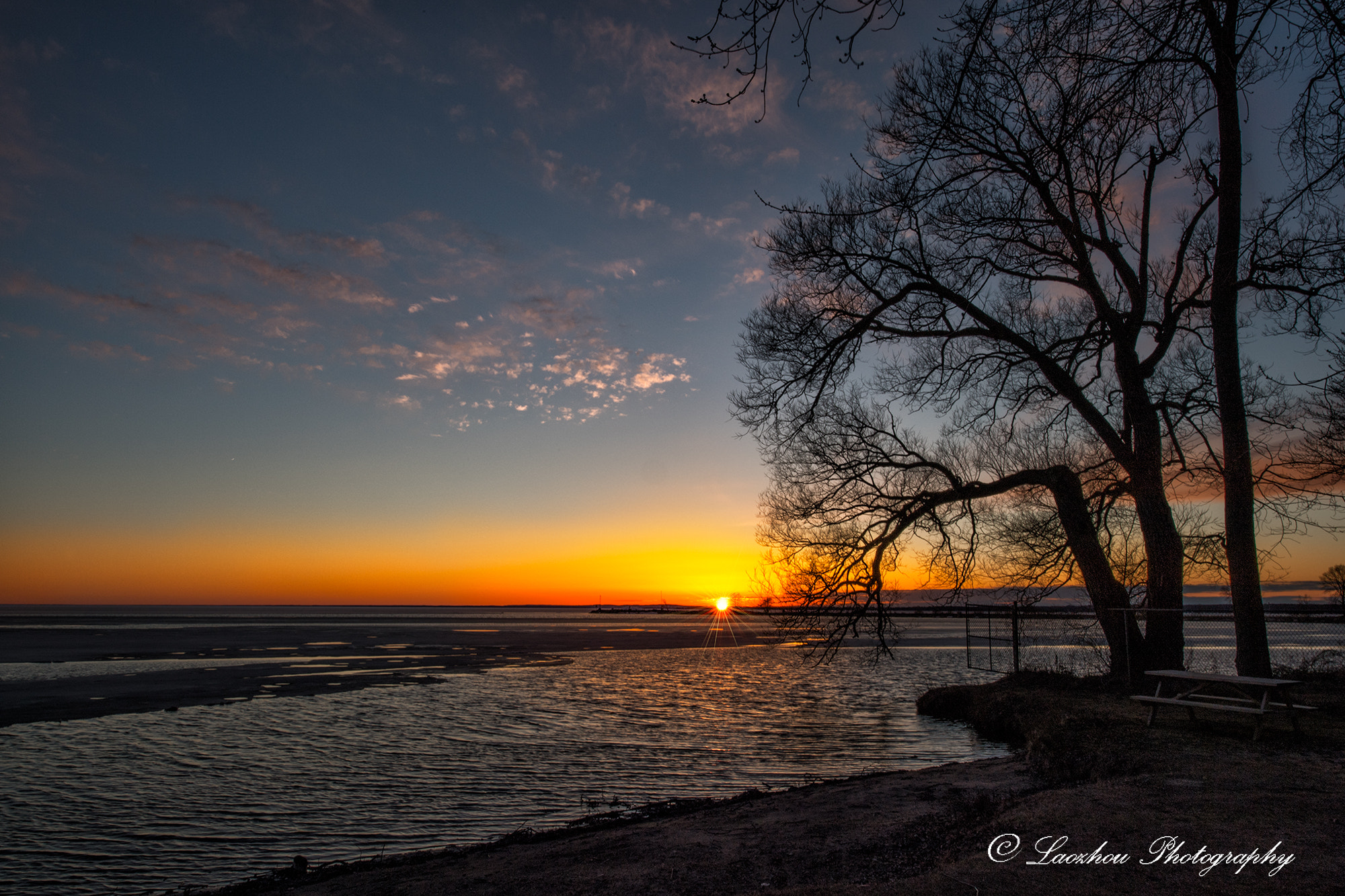 Nikon D5 + Nikon AF-S Nikkor 14-24mm F2.8G ED sample photo. Sunset at lake simcoe 2 photography