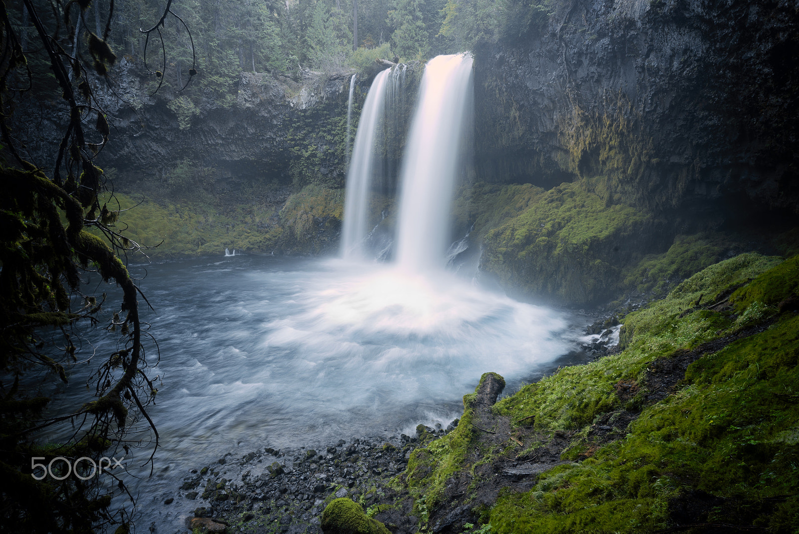 Sony a7S II + ZEISS Batis 18mm F2.8 sample photo. Koosah falls waterfall - willamette national forest - oregon photography