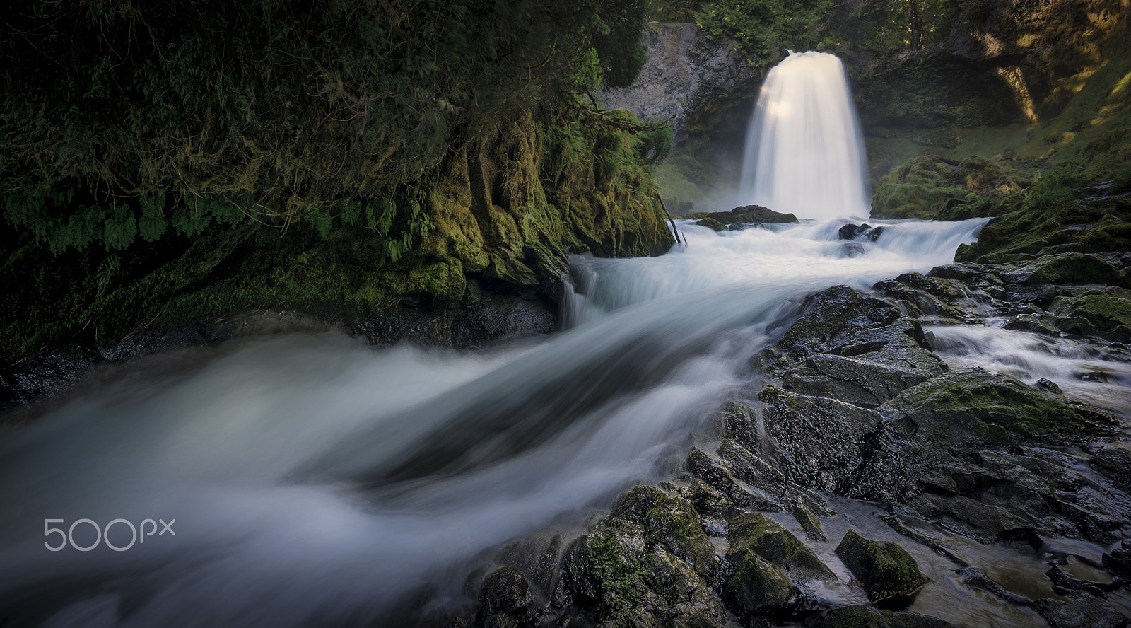 ZEISS Batis 18mm F2.8 sample photo. Sahalie falls waterfall - willamette national forest - oregon photography