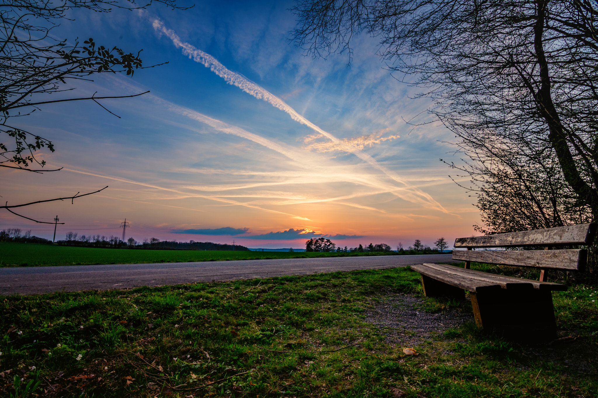 Nikon D500 sample photo. Abendsonne im märz photography