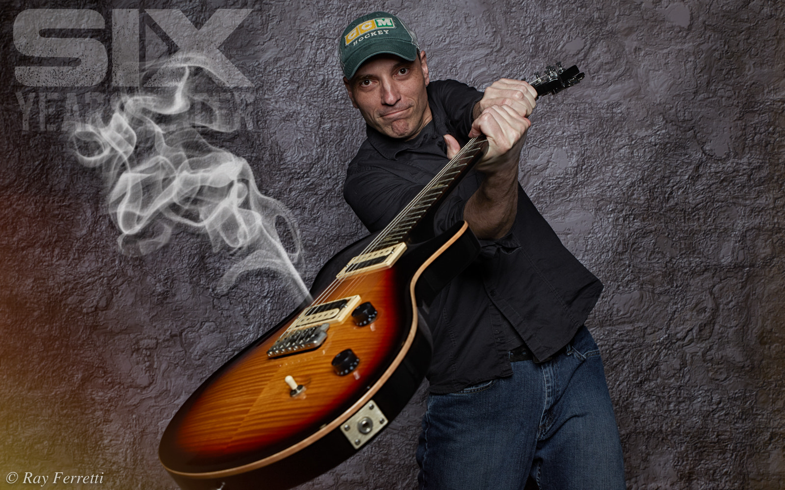 Sigma 24-70mm F2.8 EX DG HSM sample photo. Six years later guitarist photography